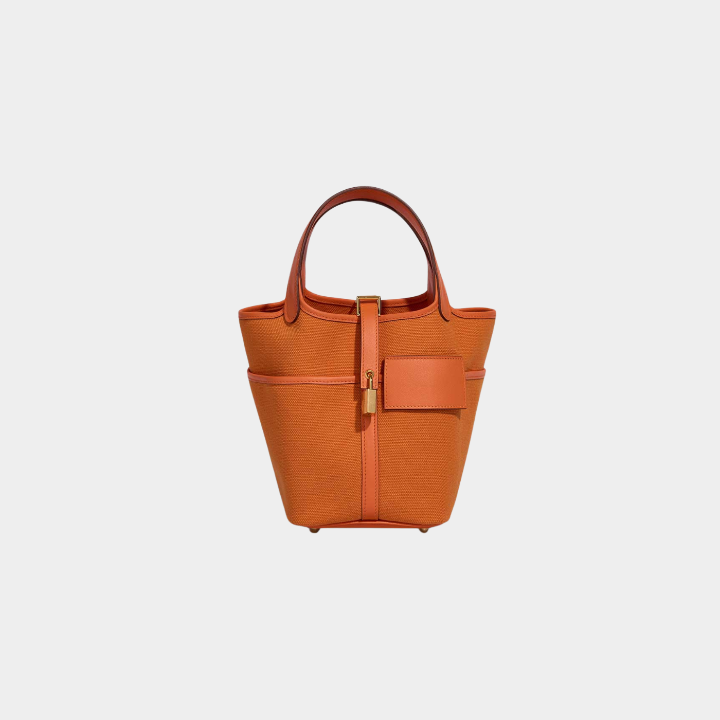 Hermès Picotin Cargo 18 - Toile Goeland / Swift Orange GHD