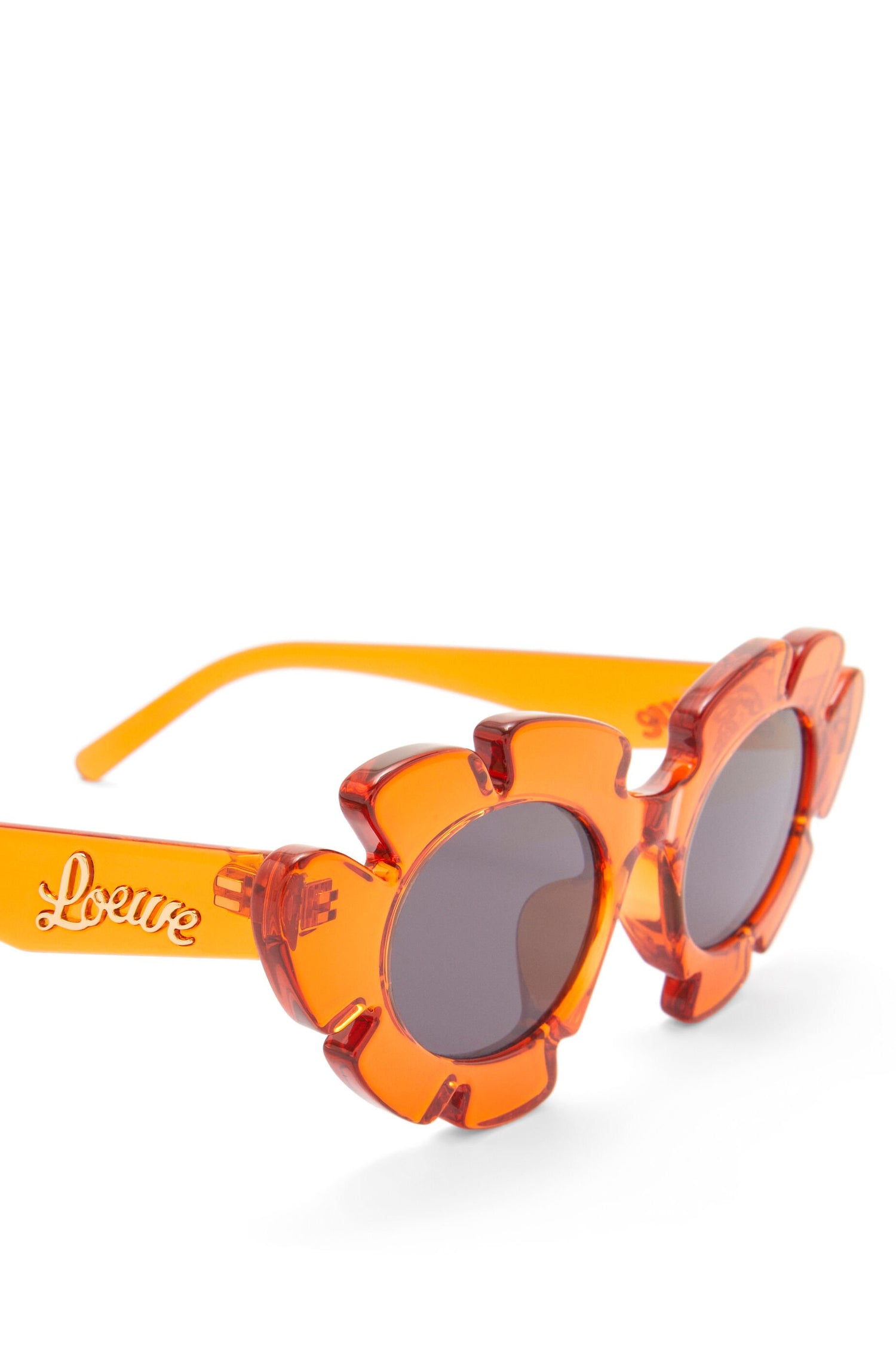 Flower sunglasses in injected nylon