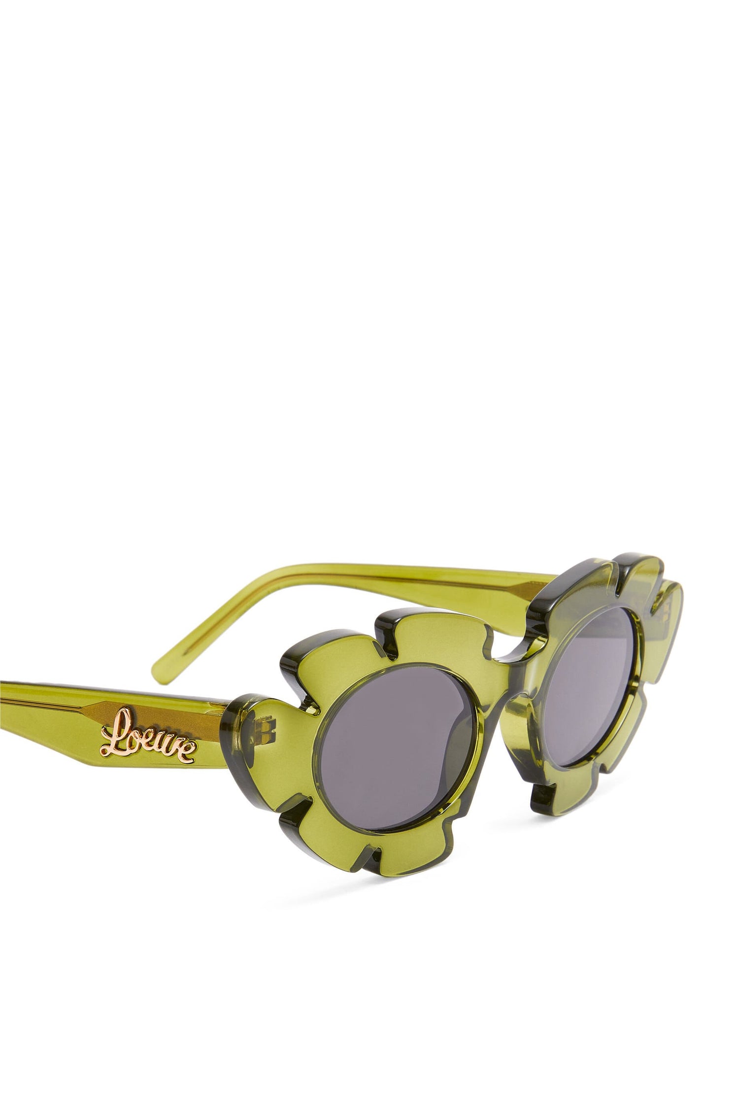 Flower sunglasses in injected nylon