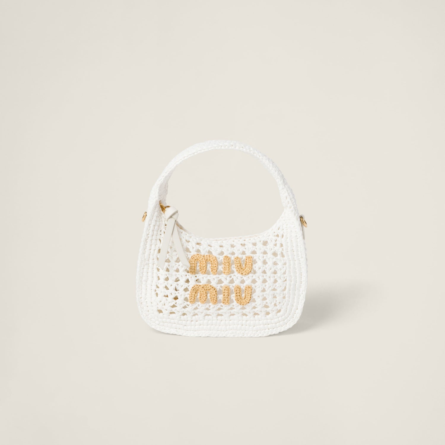 Wander woven fabric hobo bag