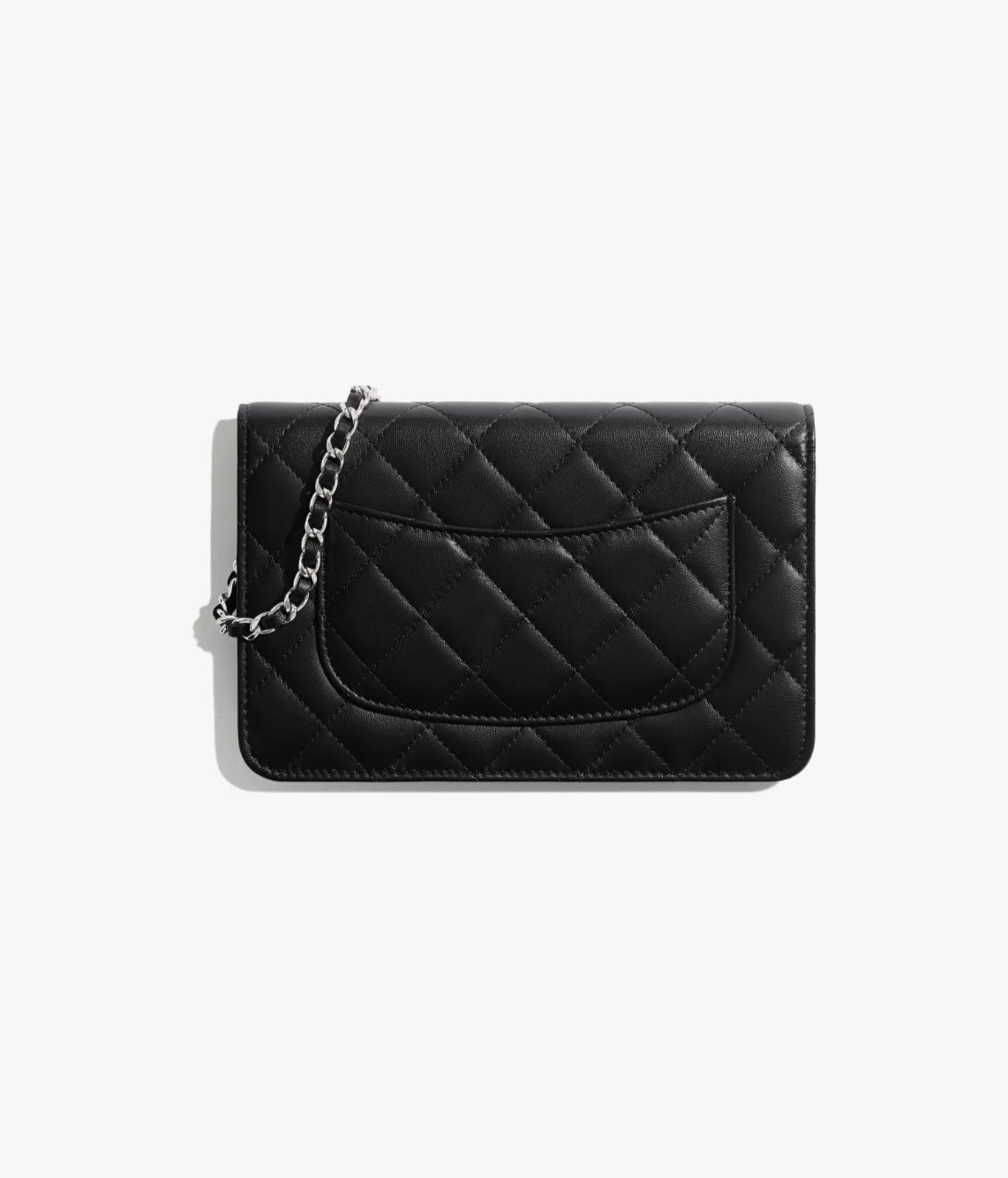 CLASSIC - WALLET ON CHAIN CAVIAR LEATHER