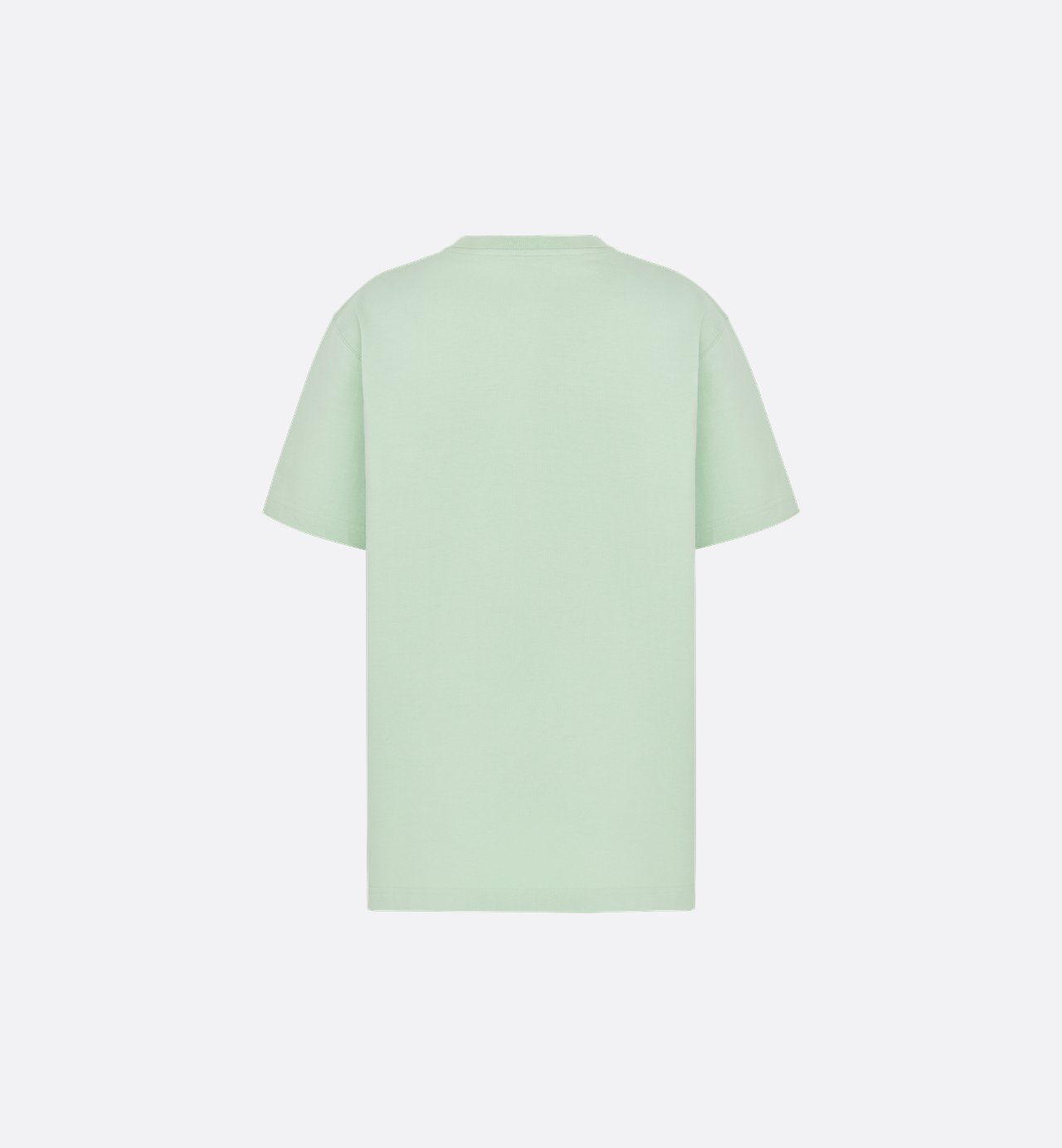 Cd Icon T-Shirt Relaxed Fit Light Green Cotton Jersey