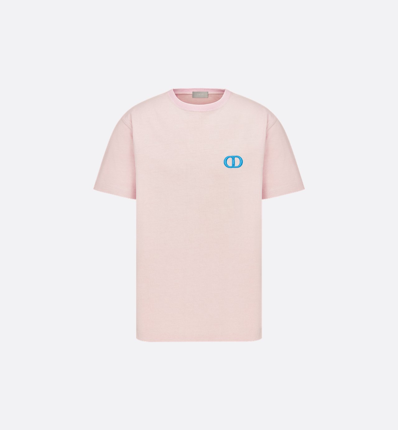 Cd Icon T-Shirt Relaxed Fit Pink Cotton Jersey