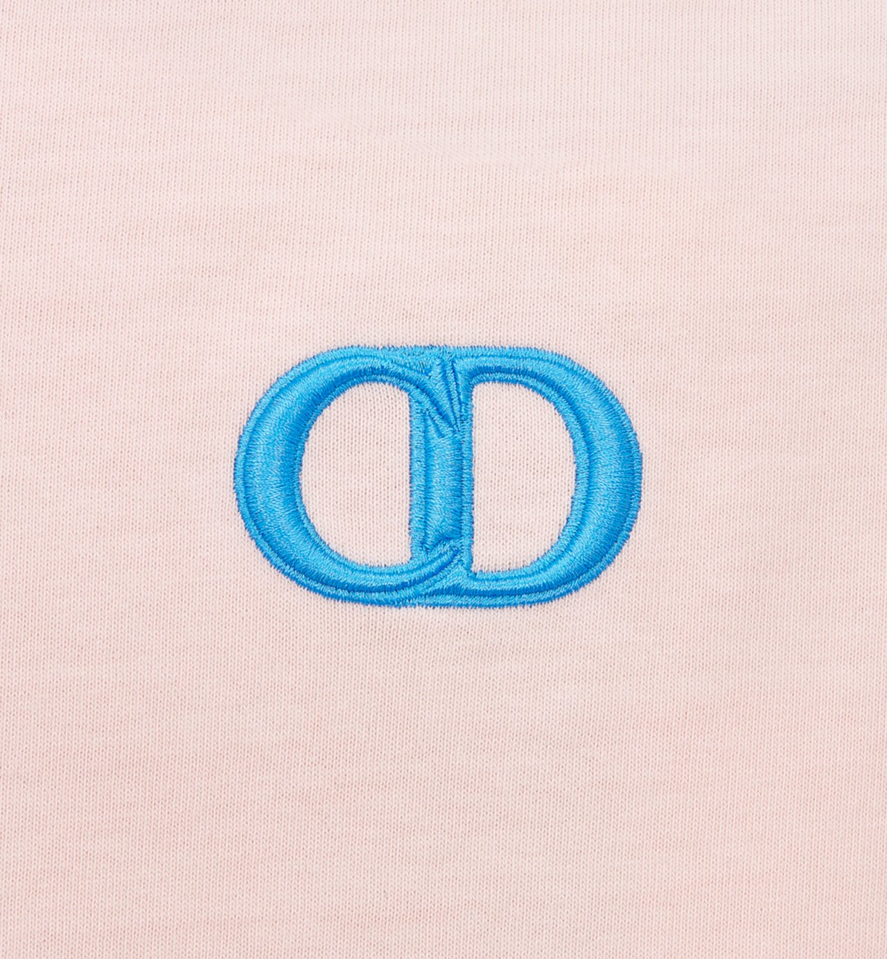 Cd Icon T-Shirt Relaxed Fit Pink Cotton Jersey