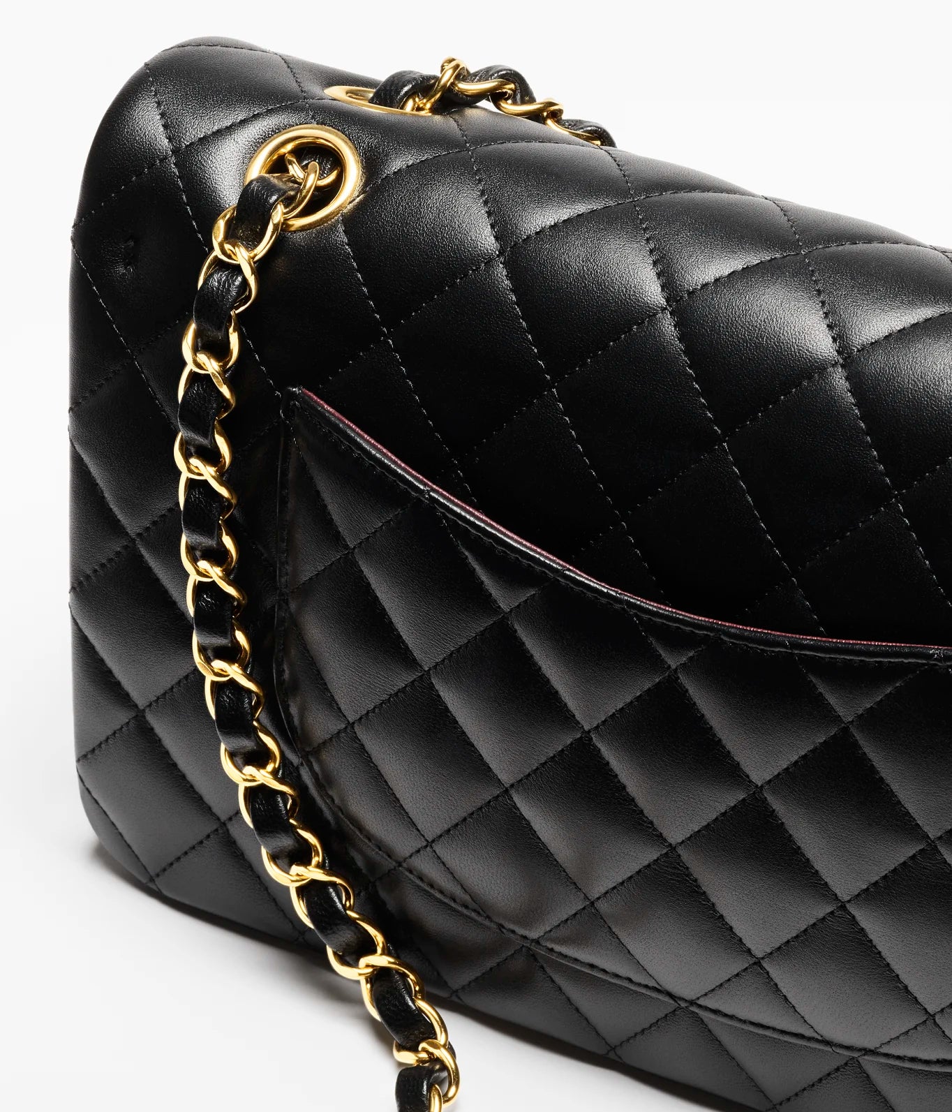 CLASSIC HANDBAG - LAMBSKIN BLACK