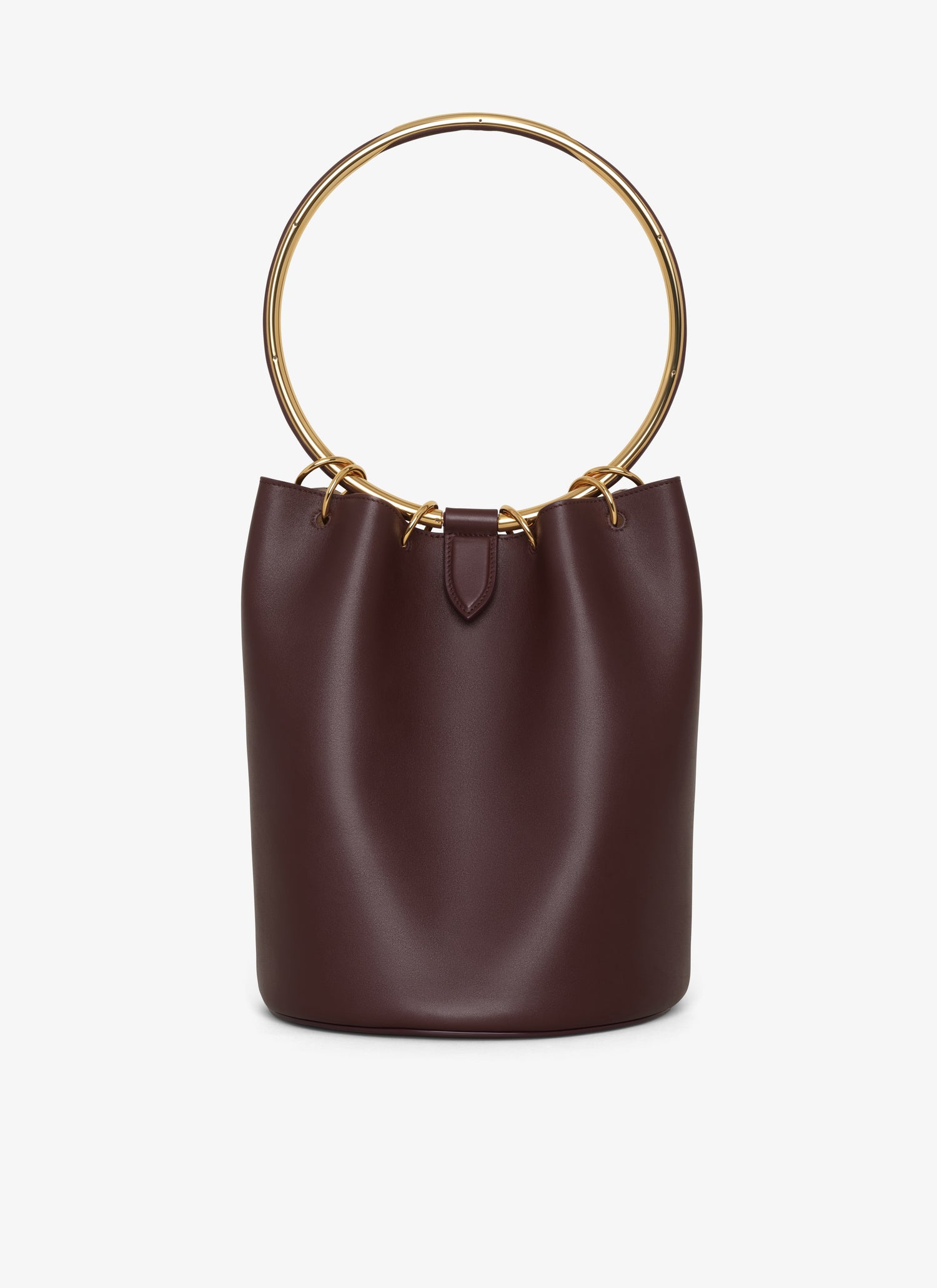 Ring Large Bucket Bag In Calfskin