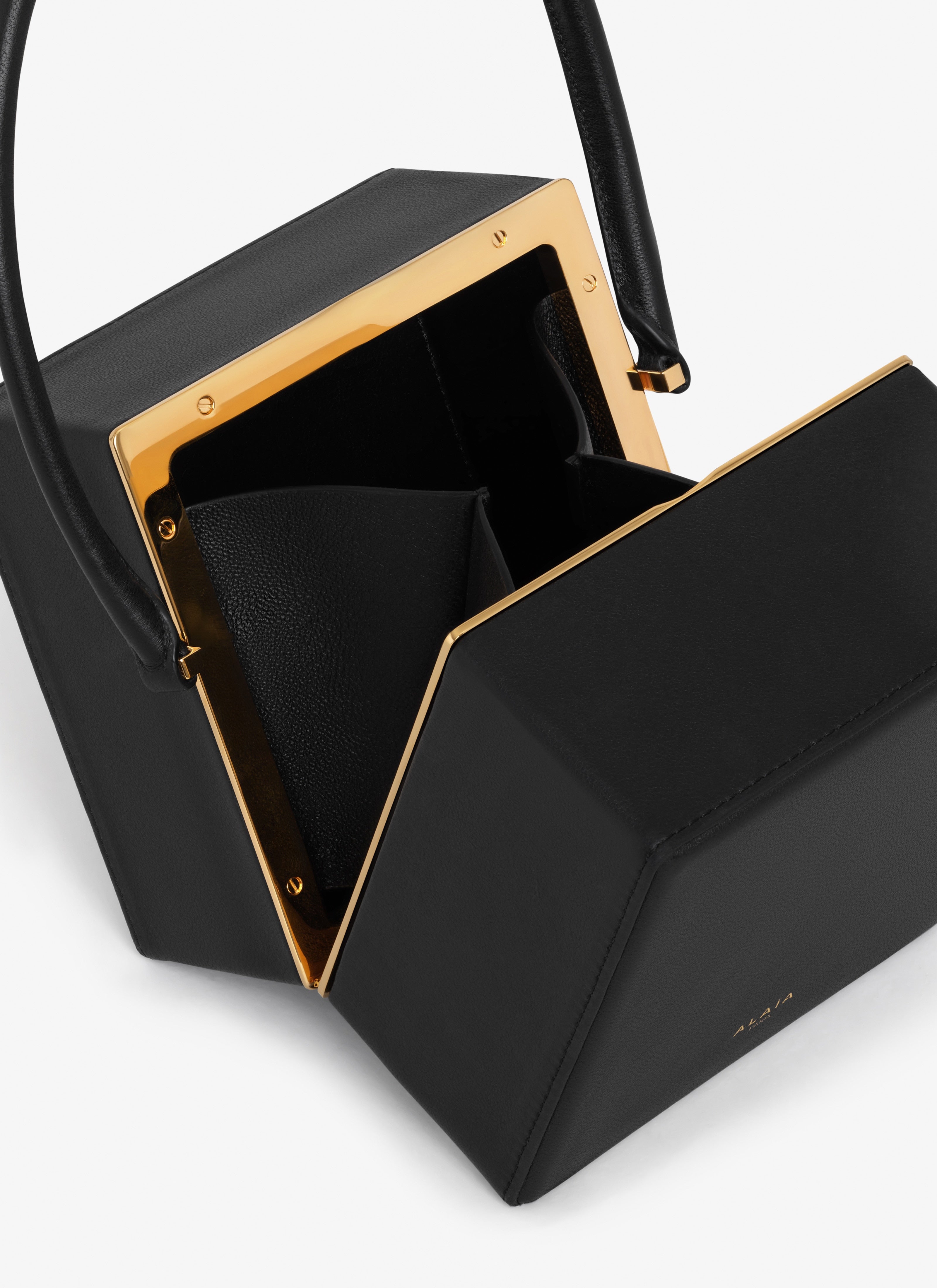 Cube Minaudiere In Lambskin