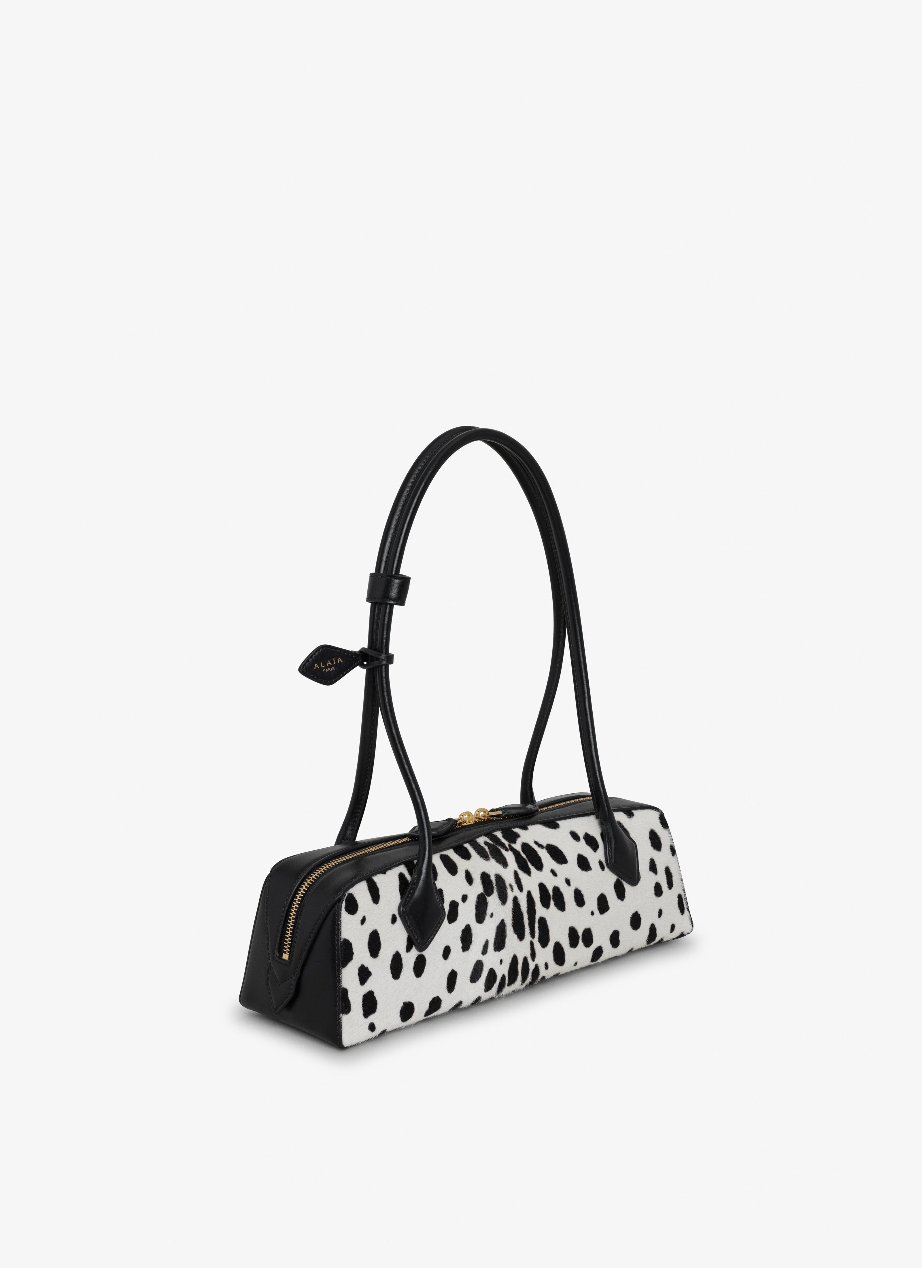 Le Teckel Medium Bag In Pony Dots