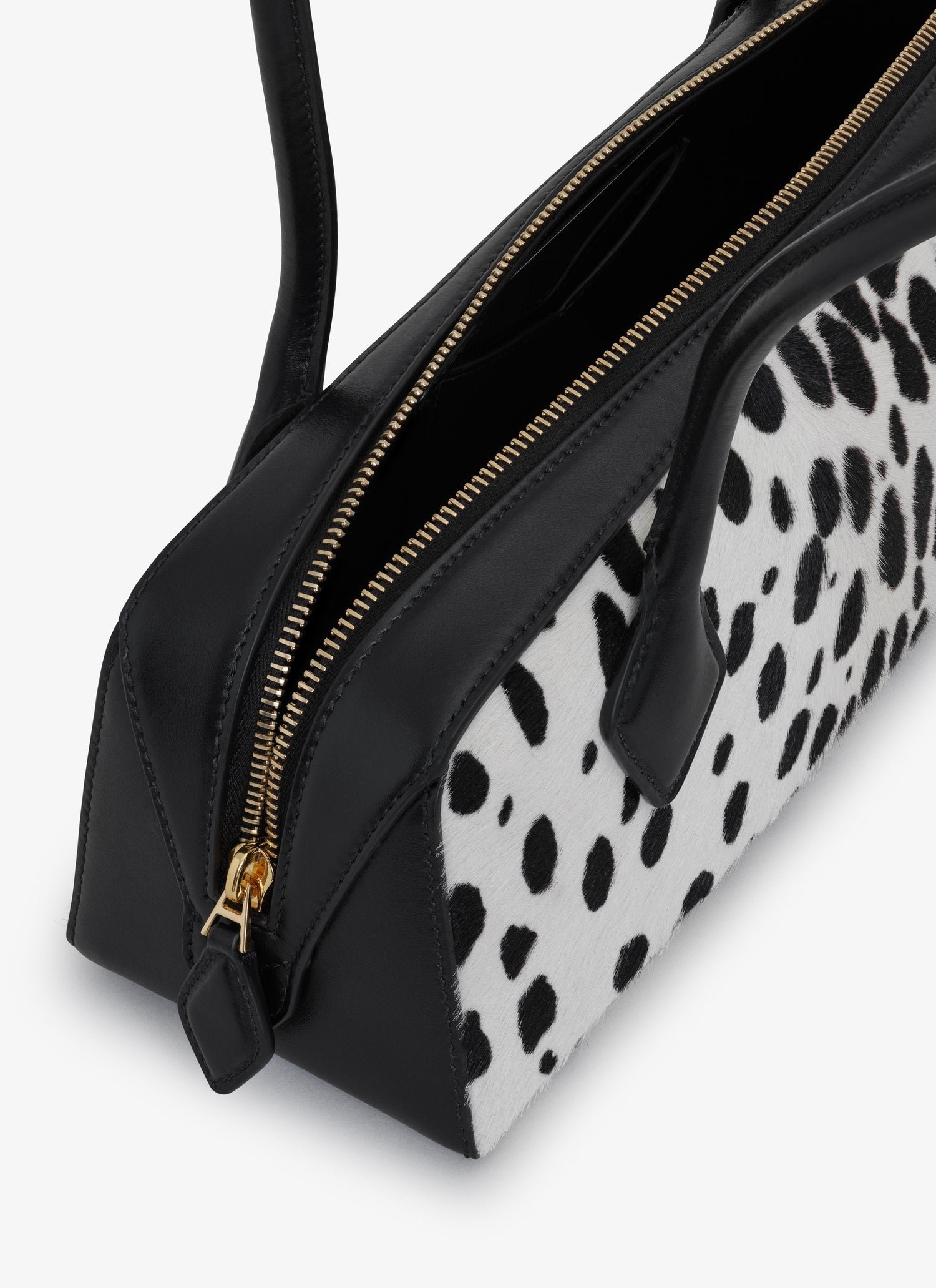 Le Teckel Medium Bag In Pony Dots