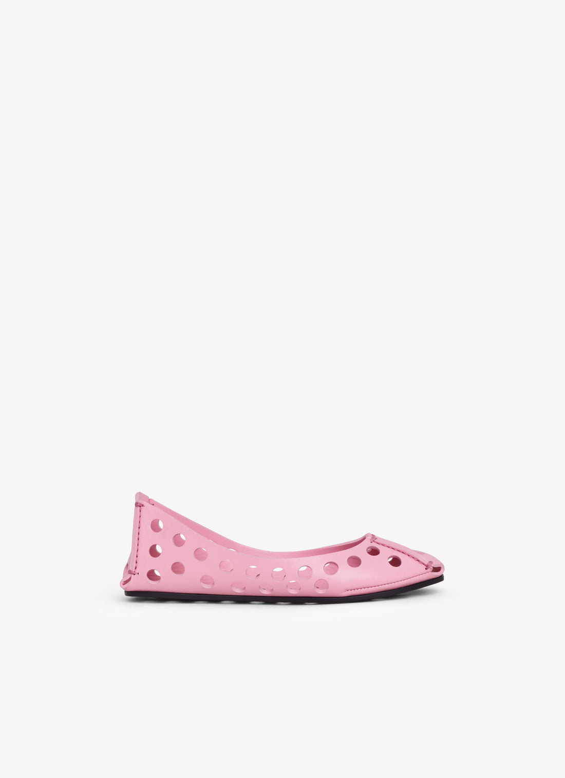 Perfo Ballet Flats In Calfskin