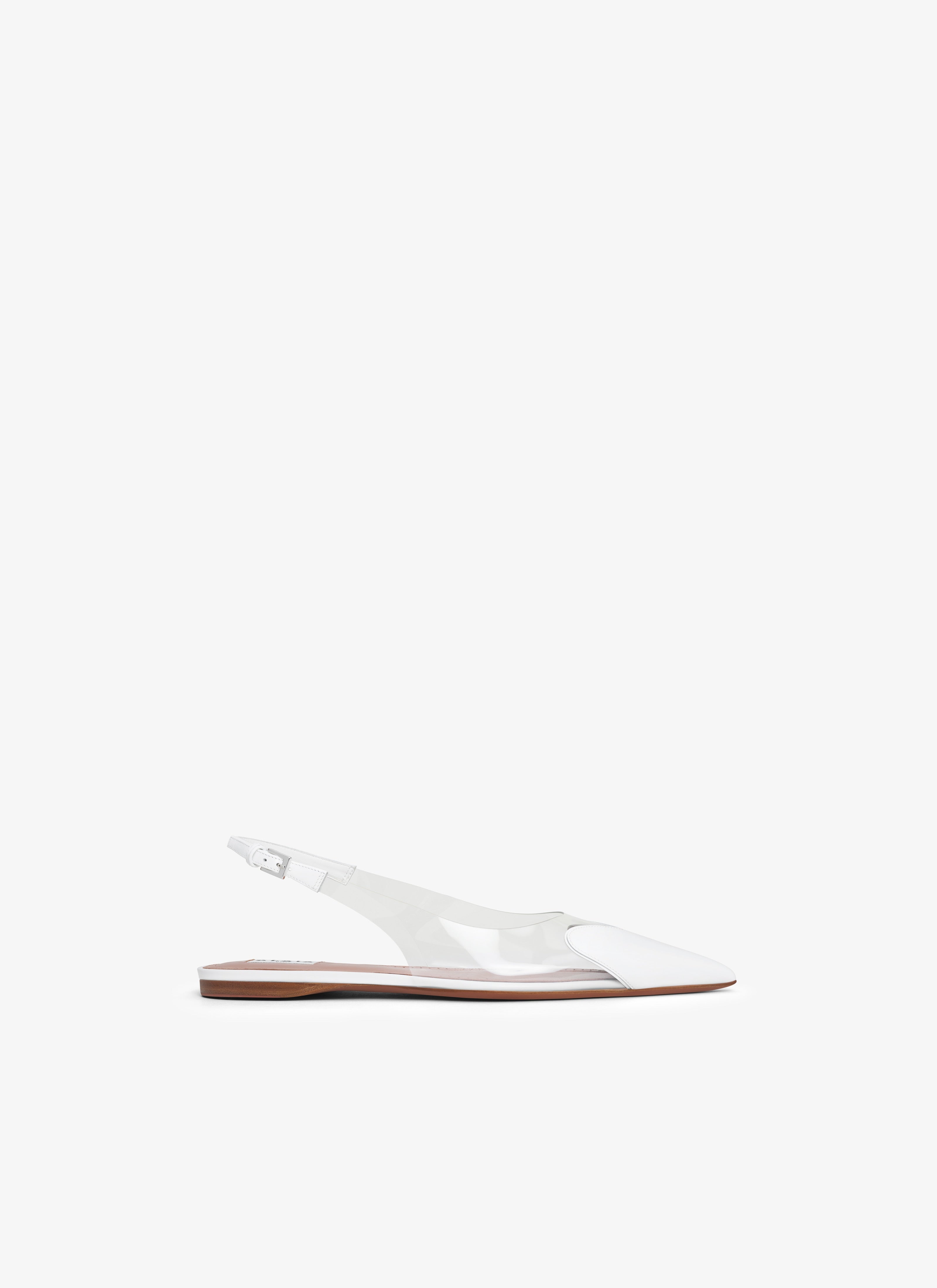 Le Cœur Flat Slingbacks In Patent Calfskin