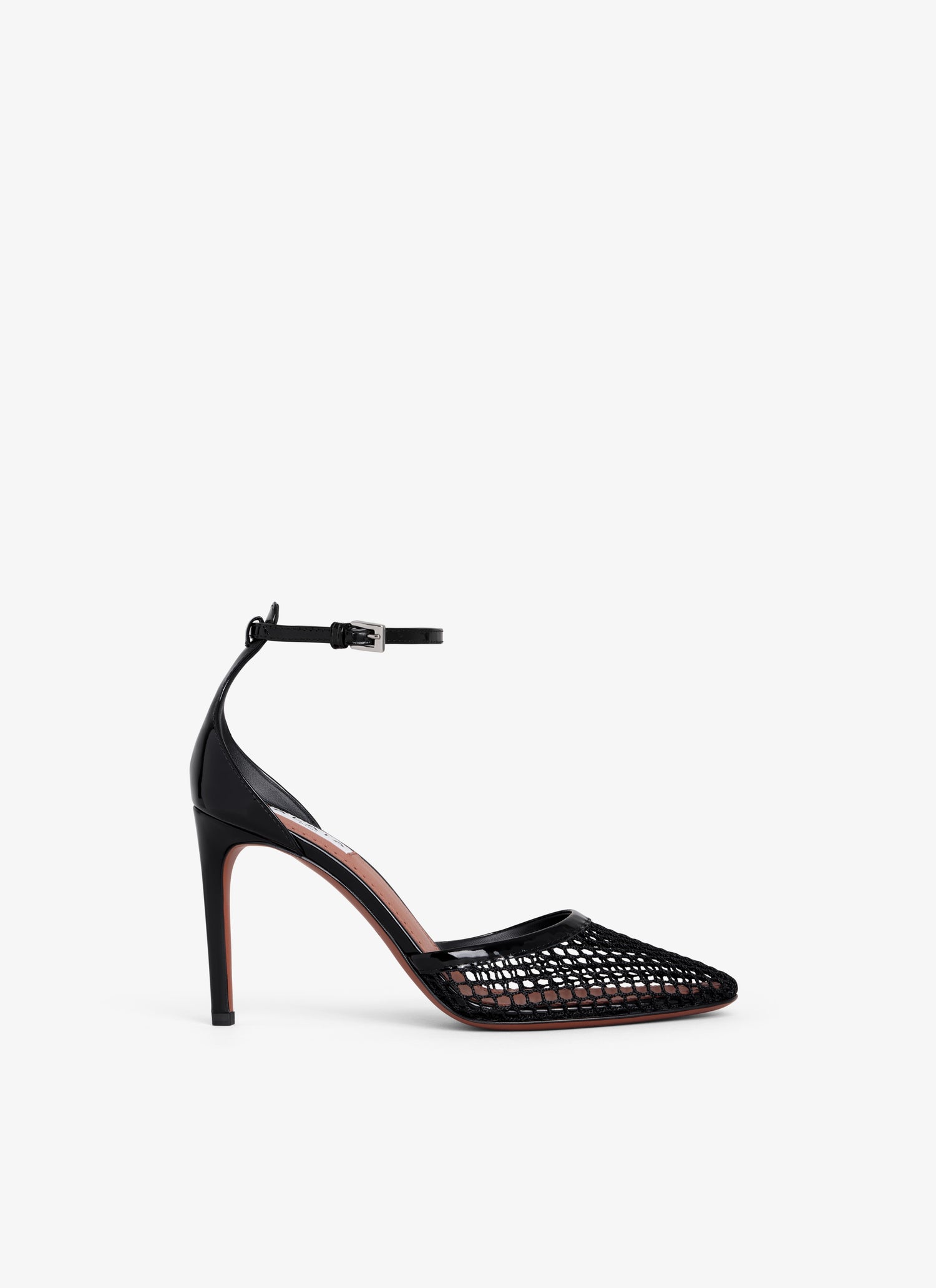 High Fishnet Pumps