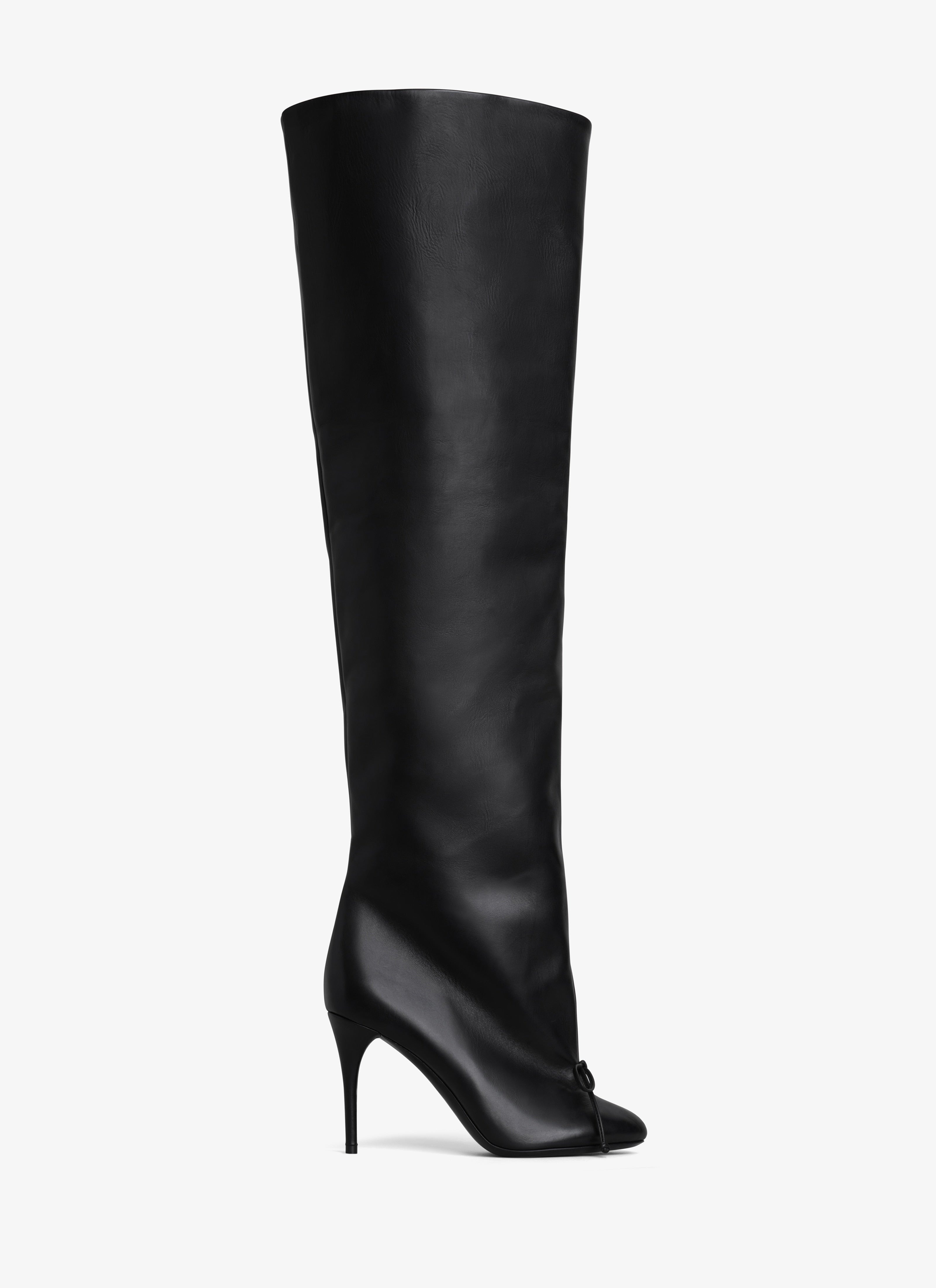 Decollete Over The Knee Boots In Calfskin