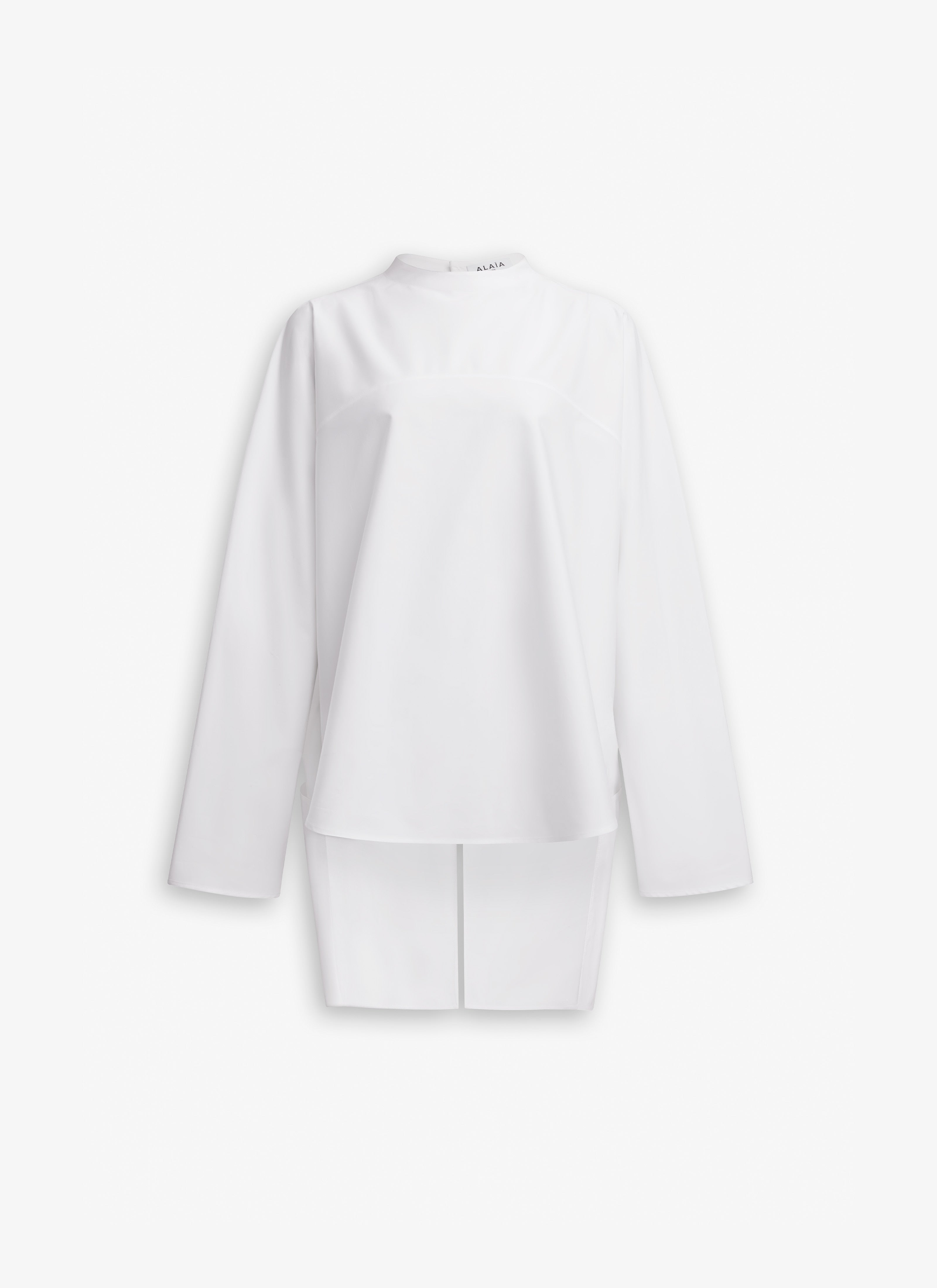 Asymmetric Top In Cotton Poplin