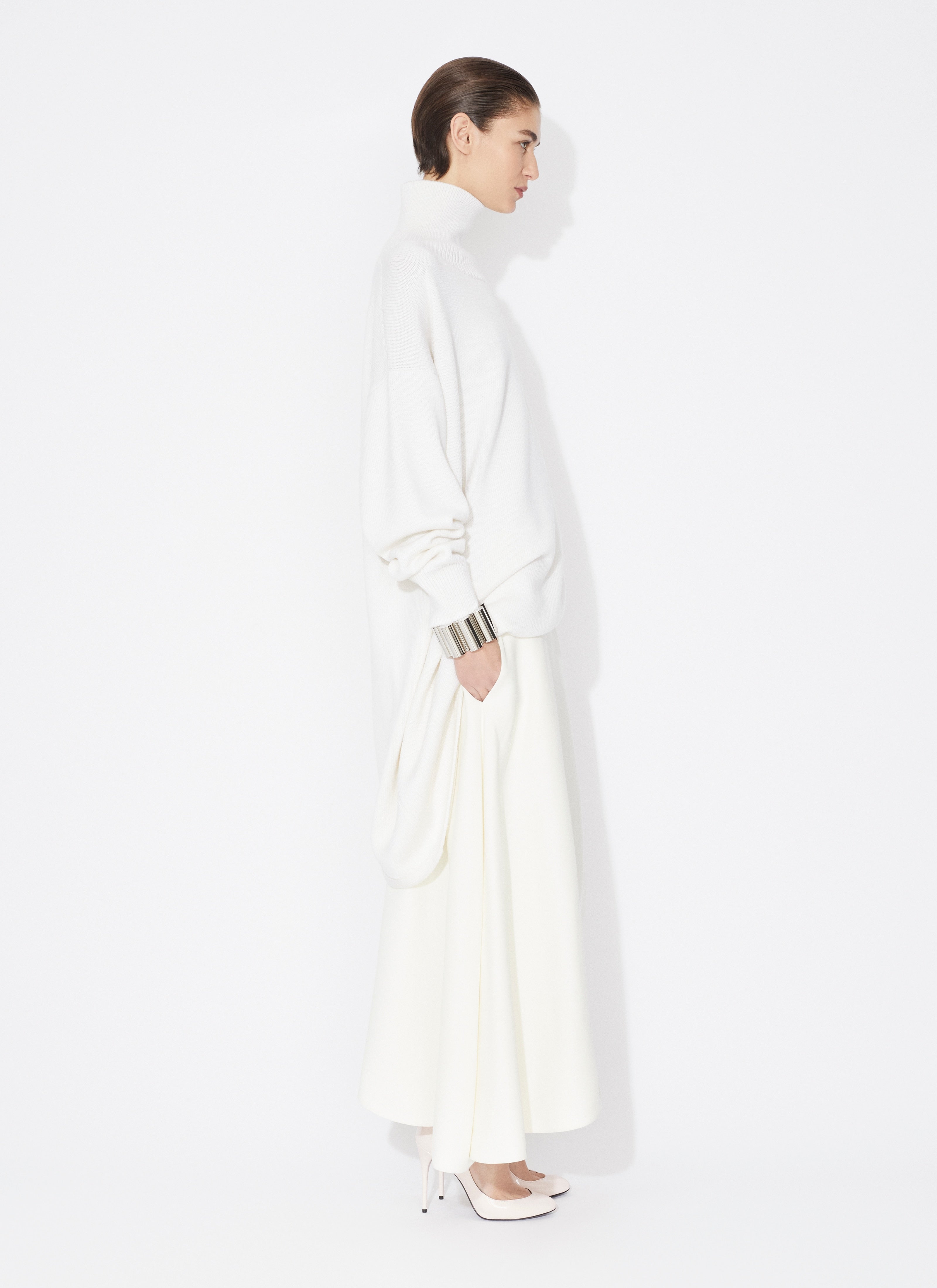 Fluid Asymmetric Skirt