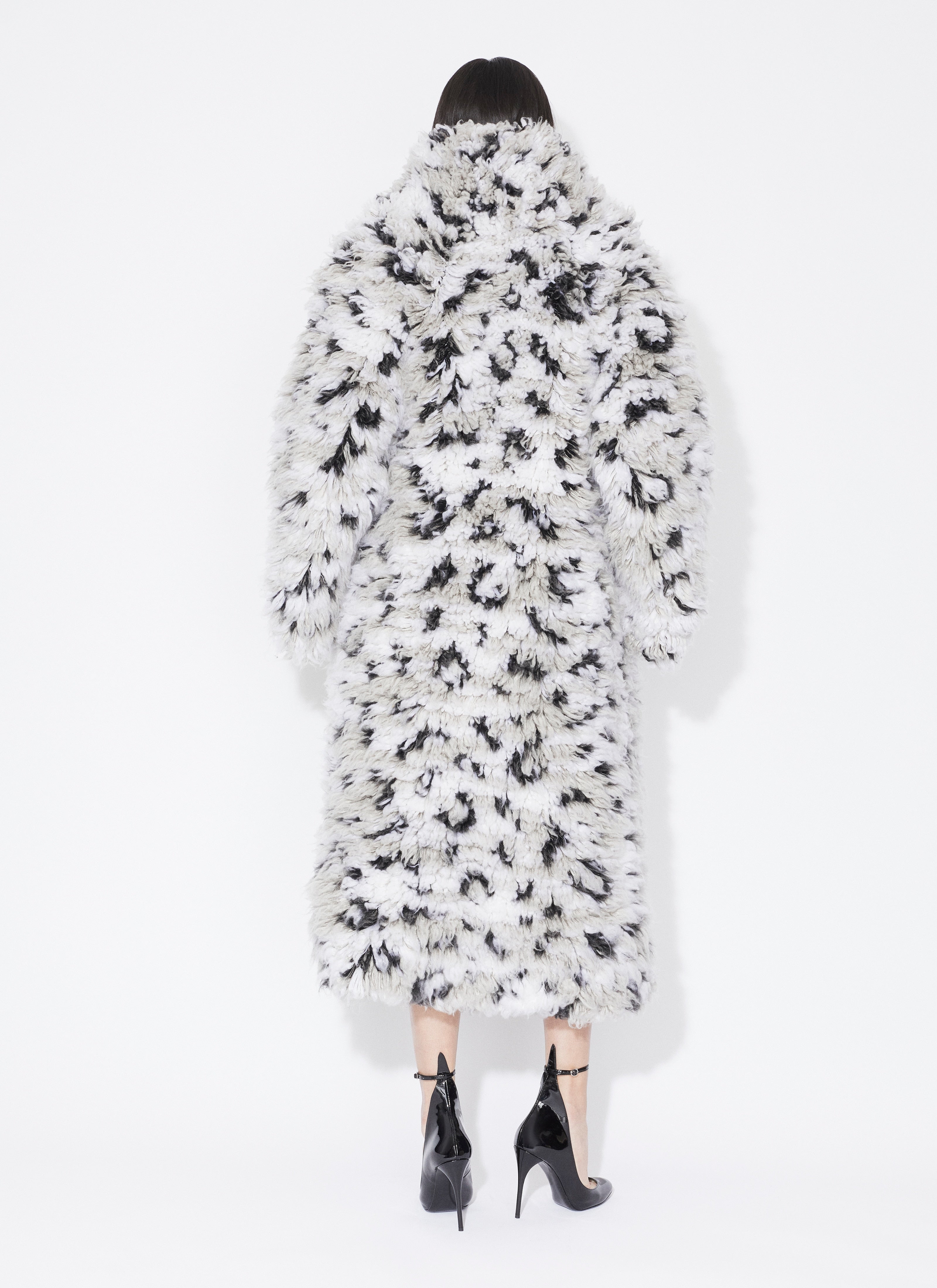 Knitted Lynx Coat