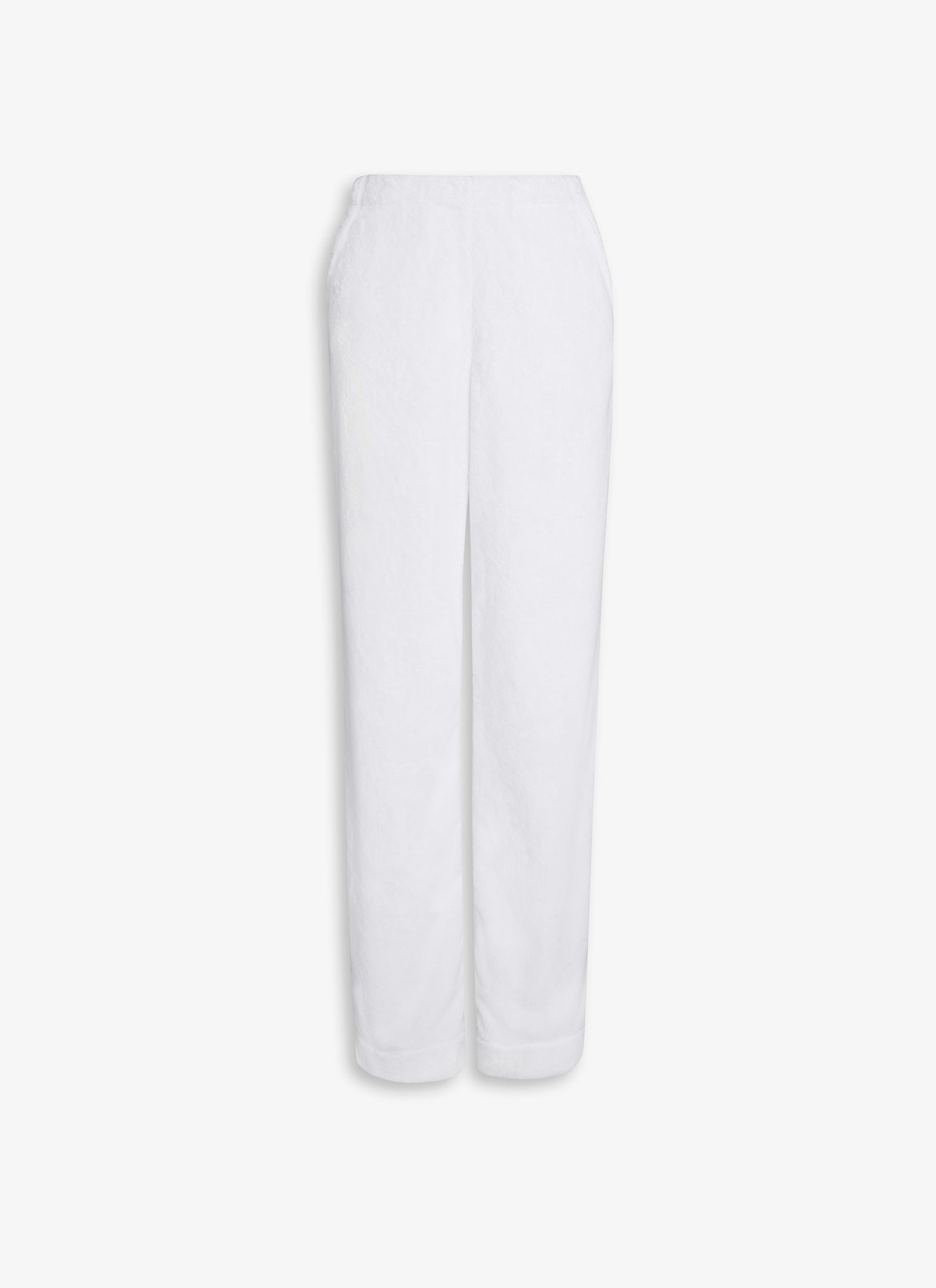 Loose Pants In Cotton Terry