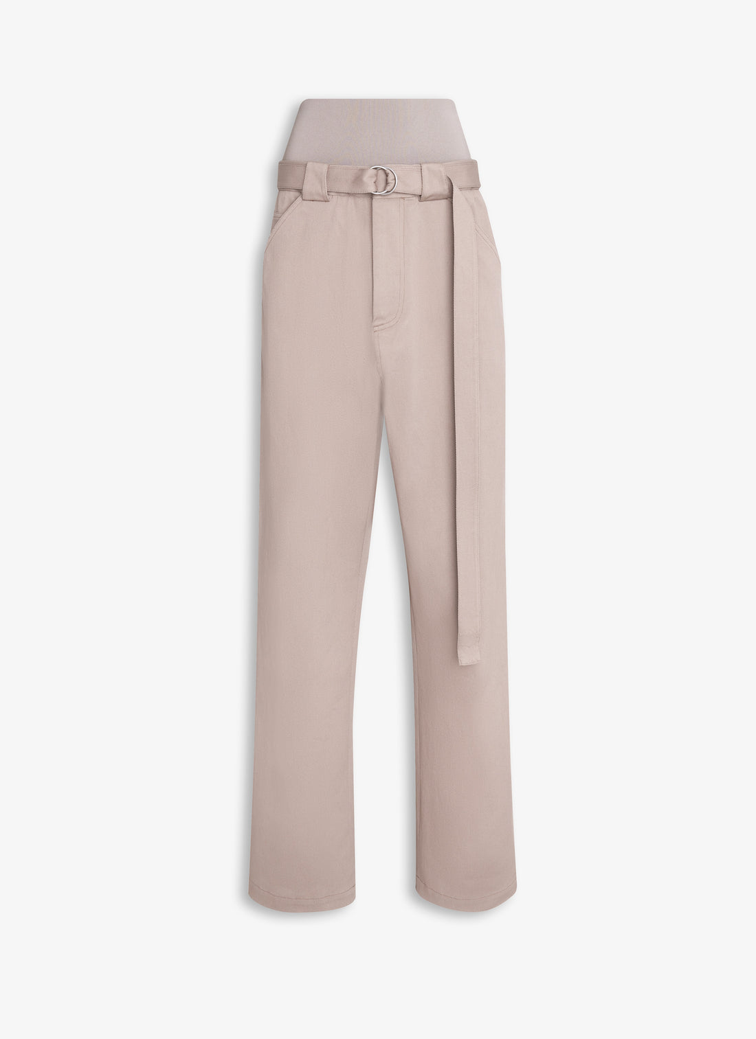 Cargo Trousers With Knit Band