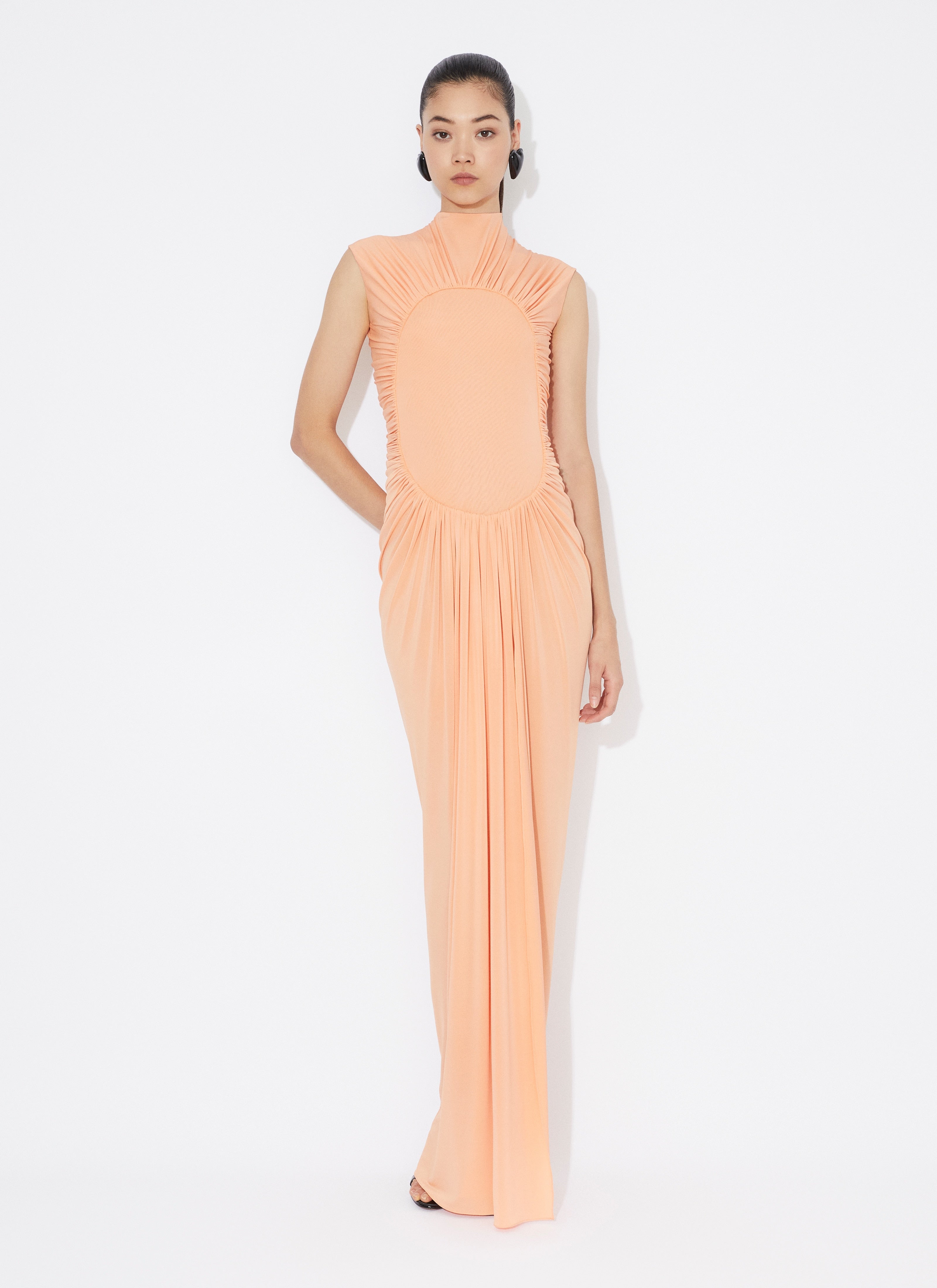 Second Skin Draped Dress