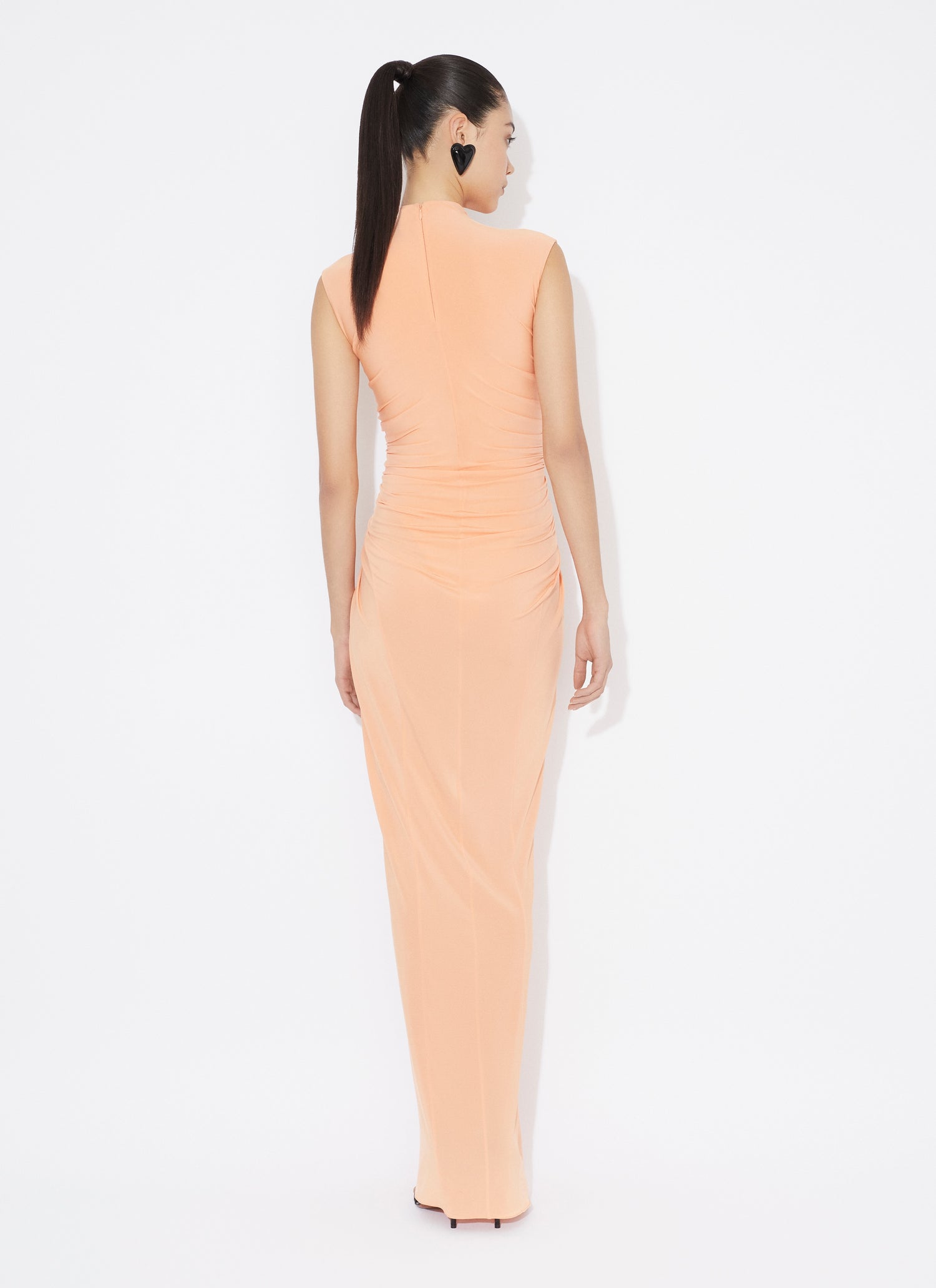 Second Skin Draped Dress