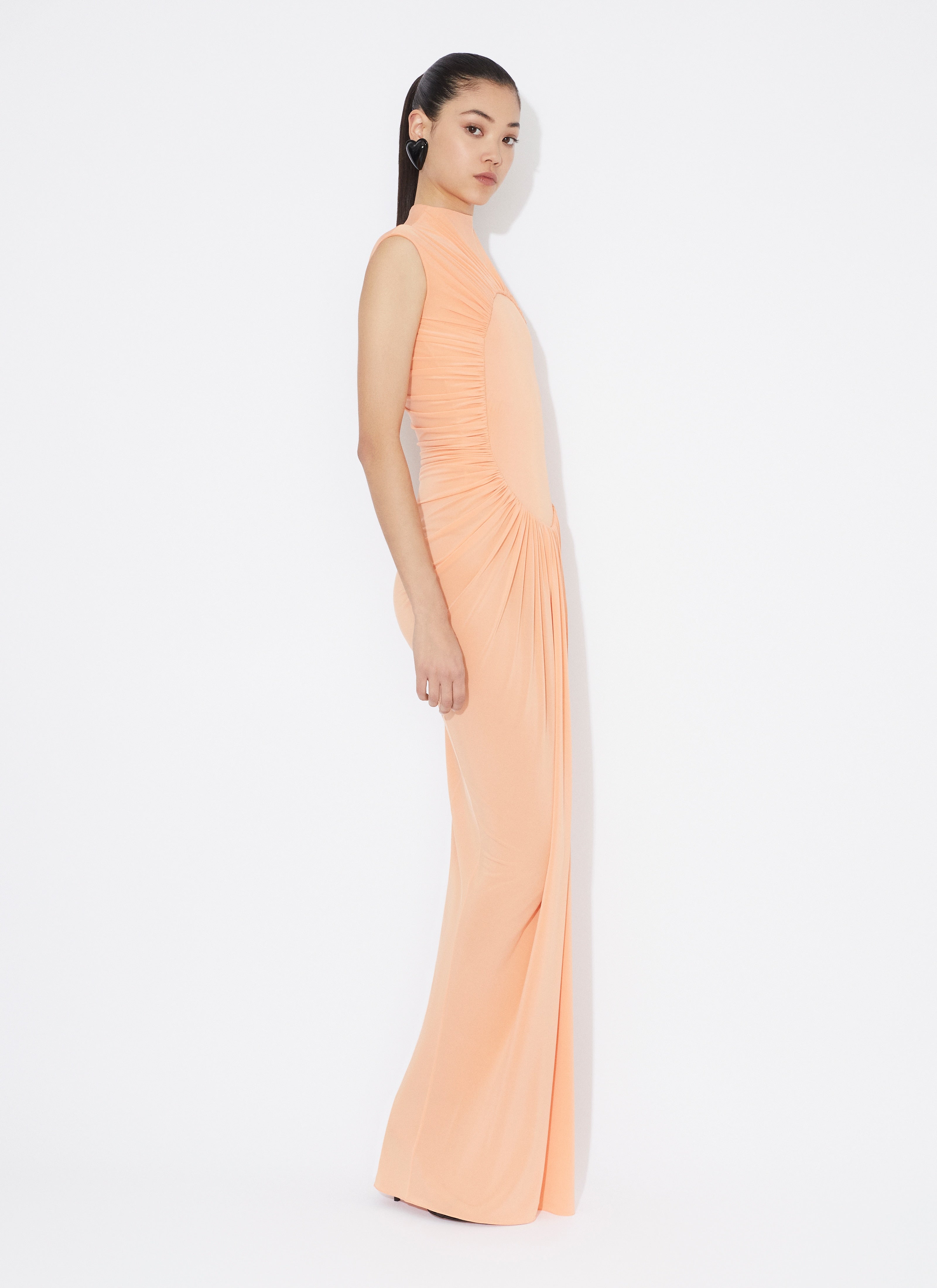 Second Skin Draped Dress