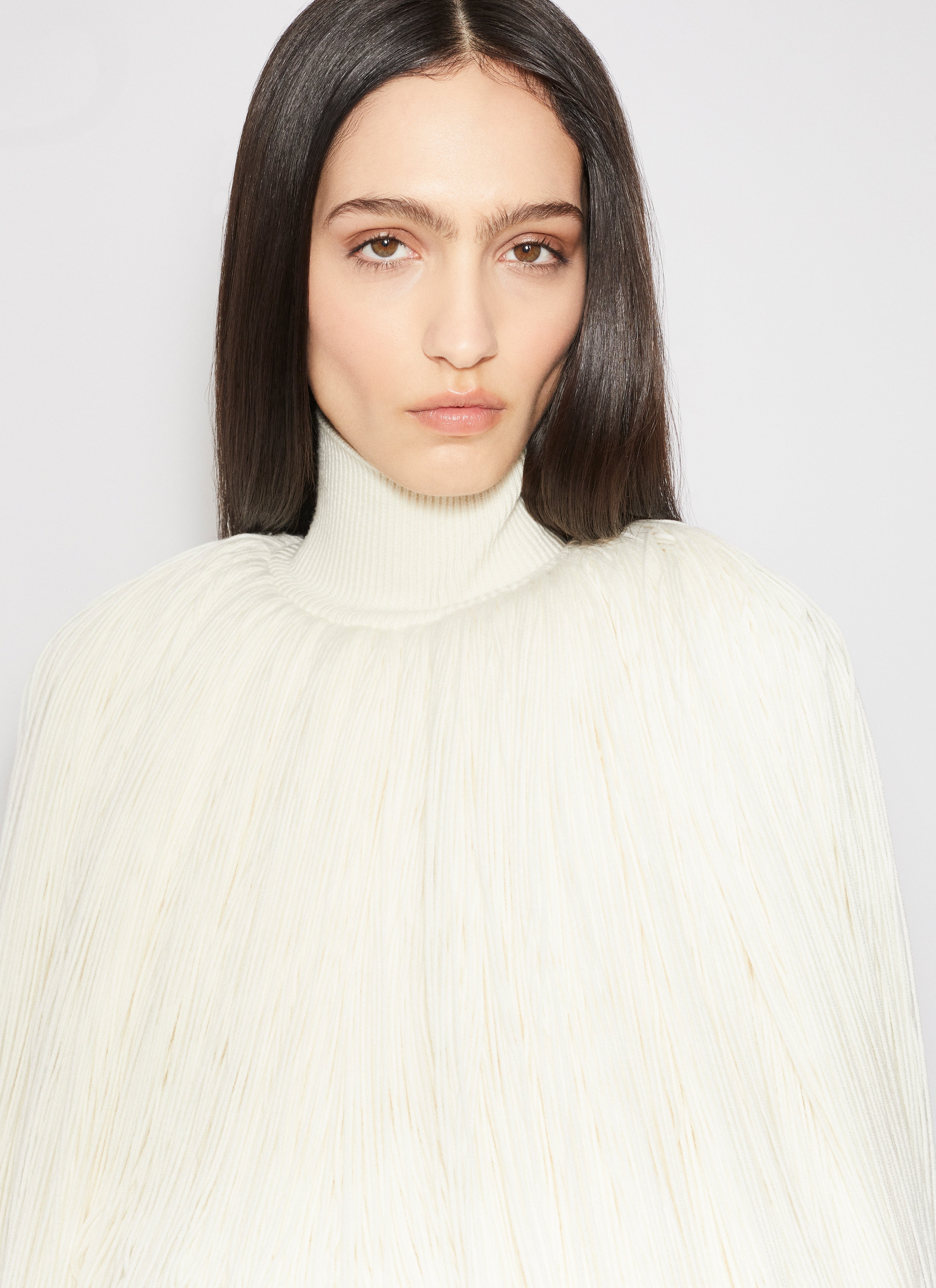 Knitted Fringes Jumper