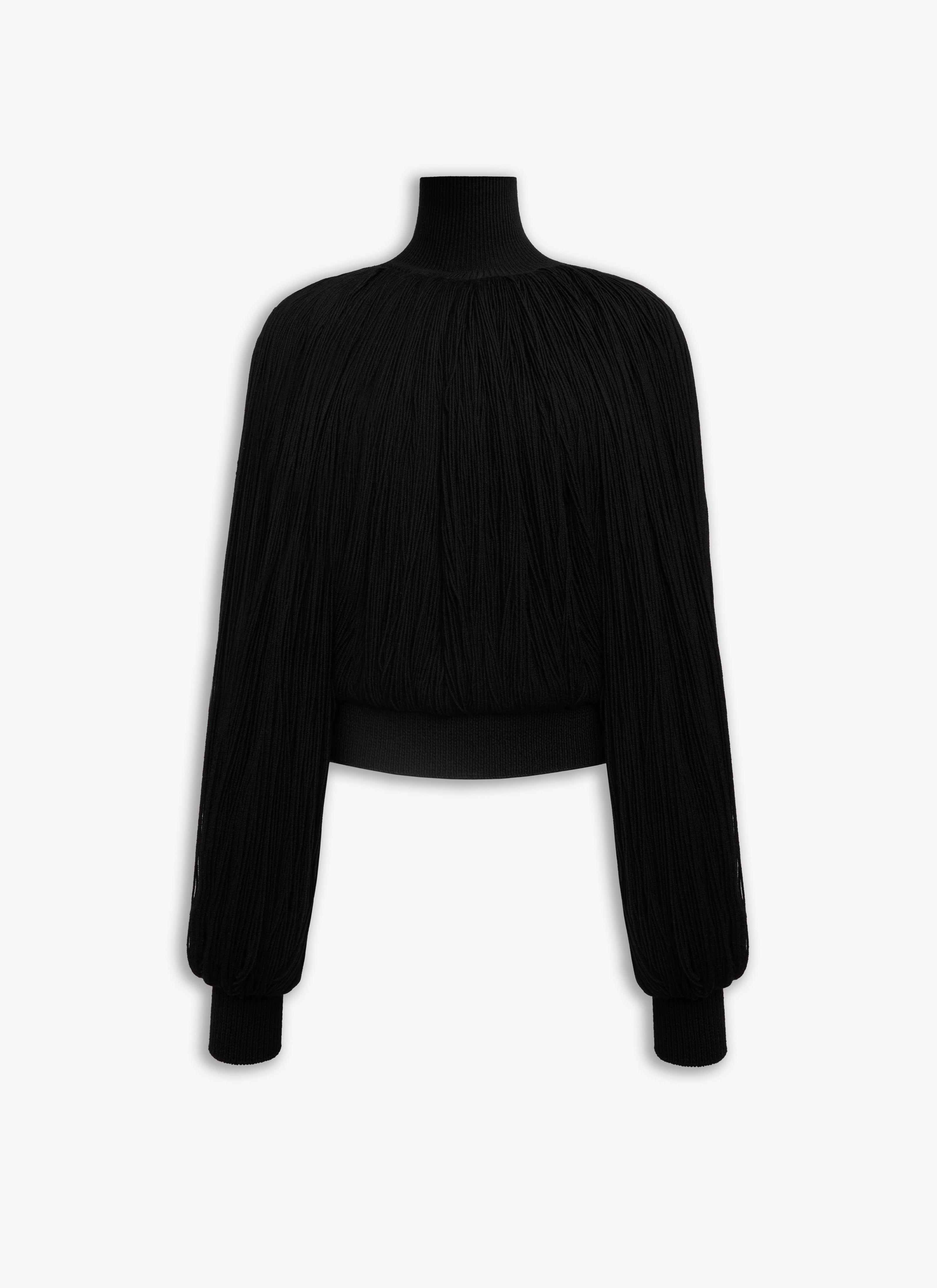 Knitted Fringes Jumper