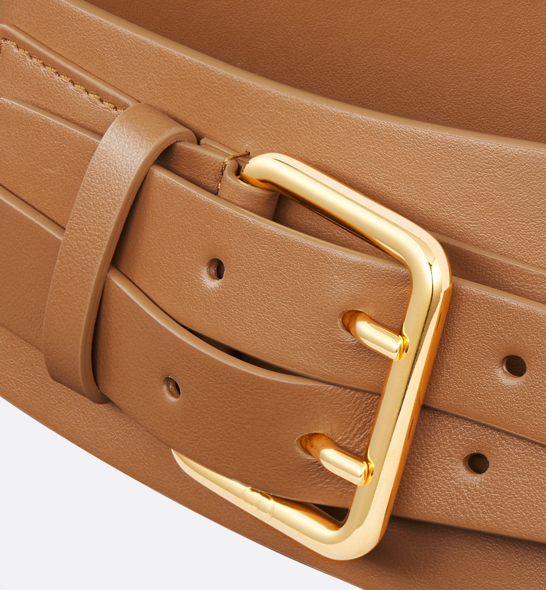 Nolita Belt Brown Smooth Calfskin And Rope 80 mm