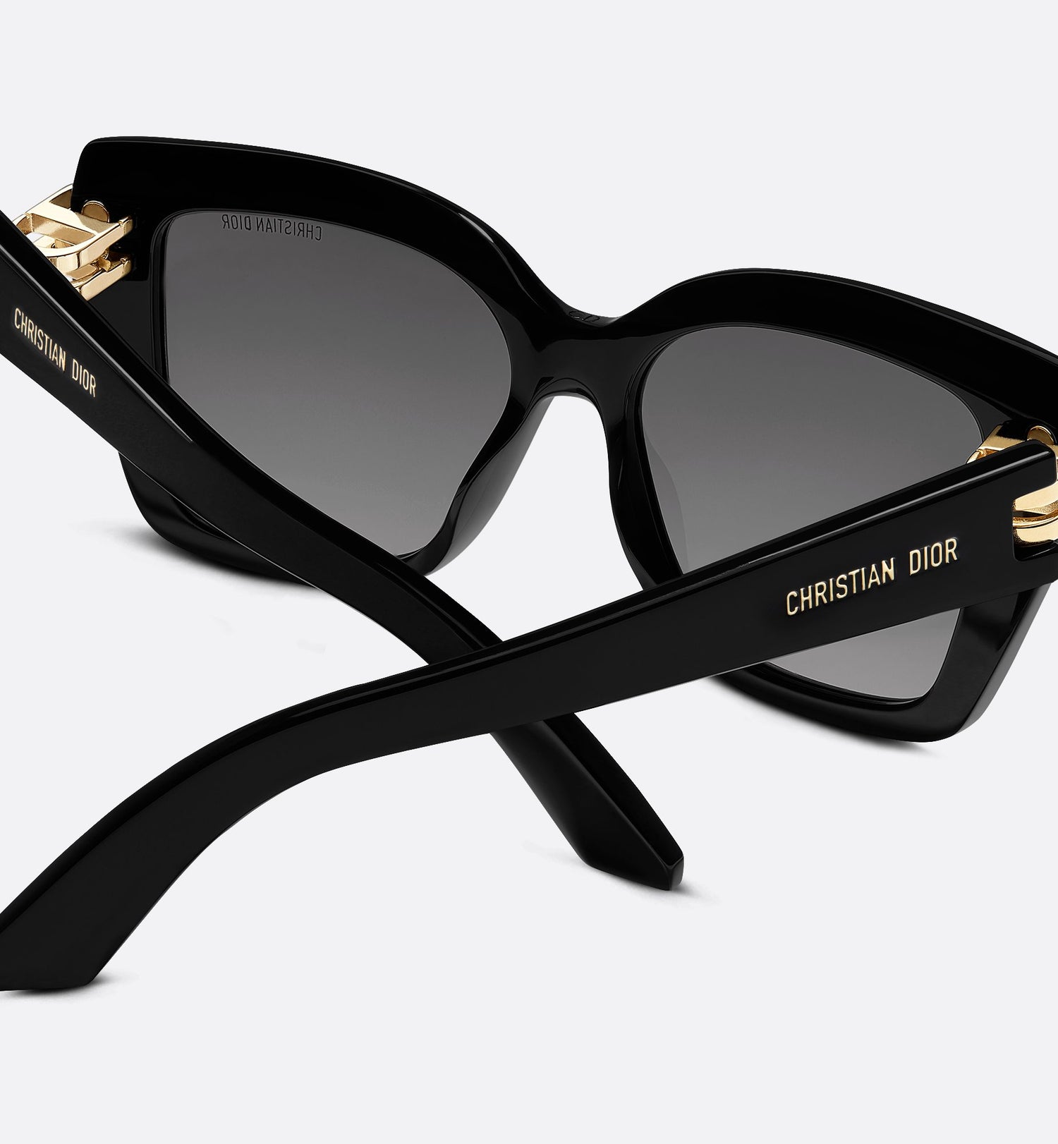 Cdior S1I Black Square Sunglasses