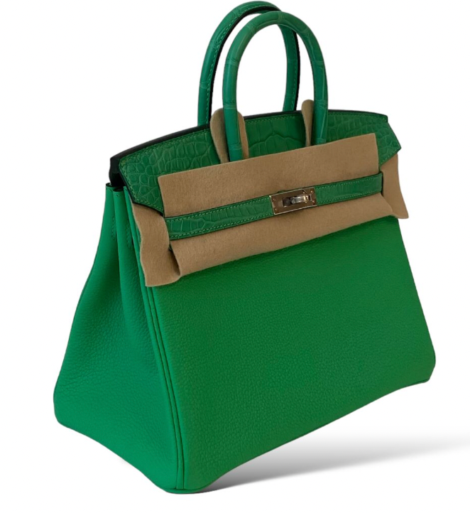 Hermès Birkin 25 Touch - Vert comics PHW