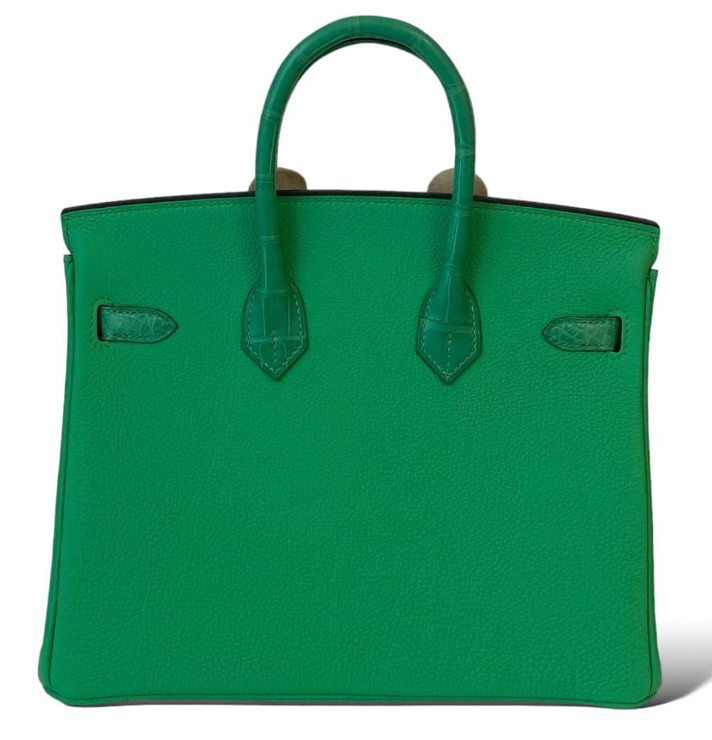 Hermès Birkin 25 Touch - Vert comics PHW