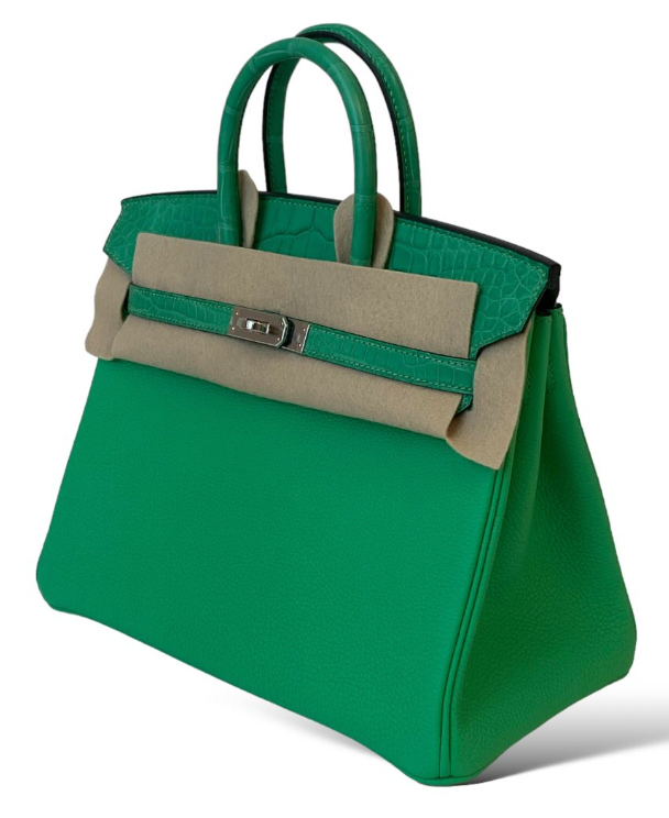 Hermès Birkin 25 Touch - Vert comics PHW