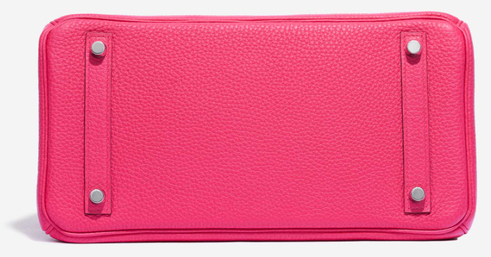 Birkin 30 Clemence - Rose Taurillon Clemence PHW