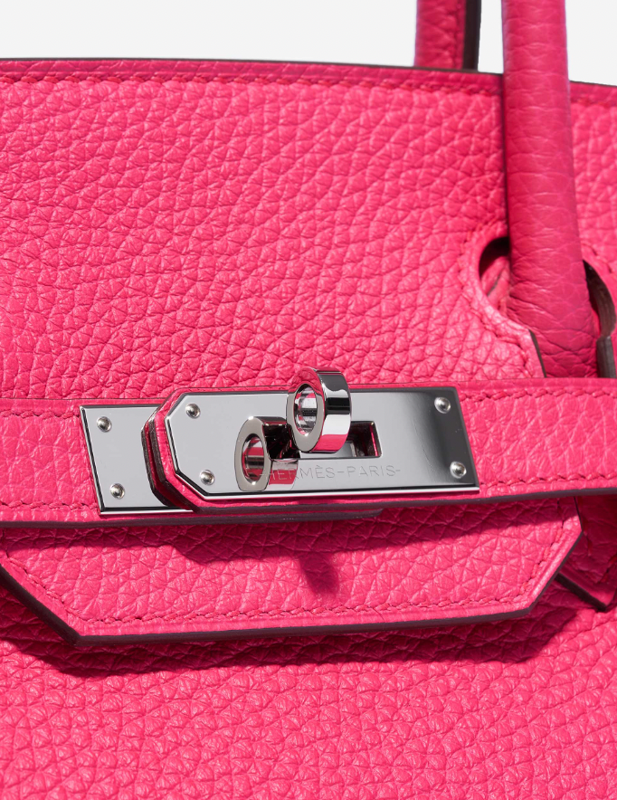 Hermès Birkin 30 Clemence - Rose Taurillon Clemence PHW