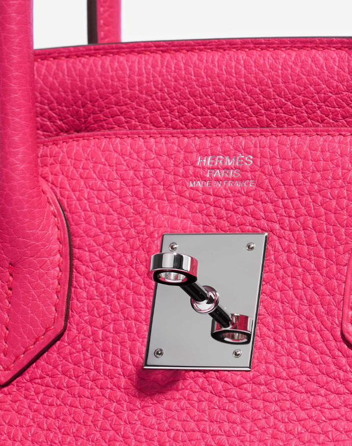 Hermès Birkin 30 Clemence - Rose Taurillon Clemence PHW