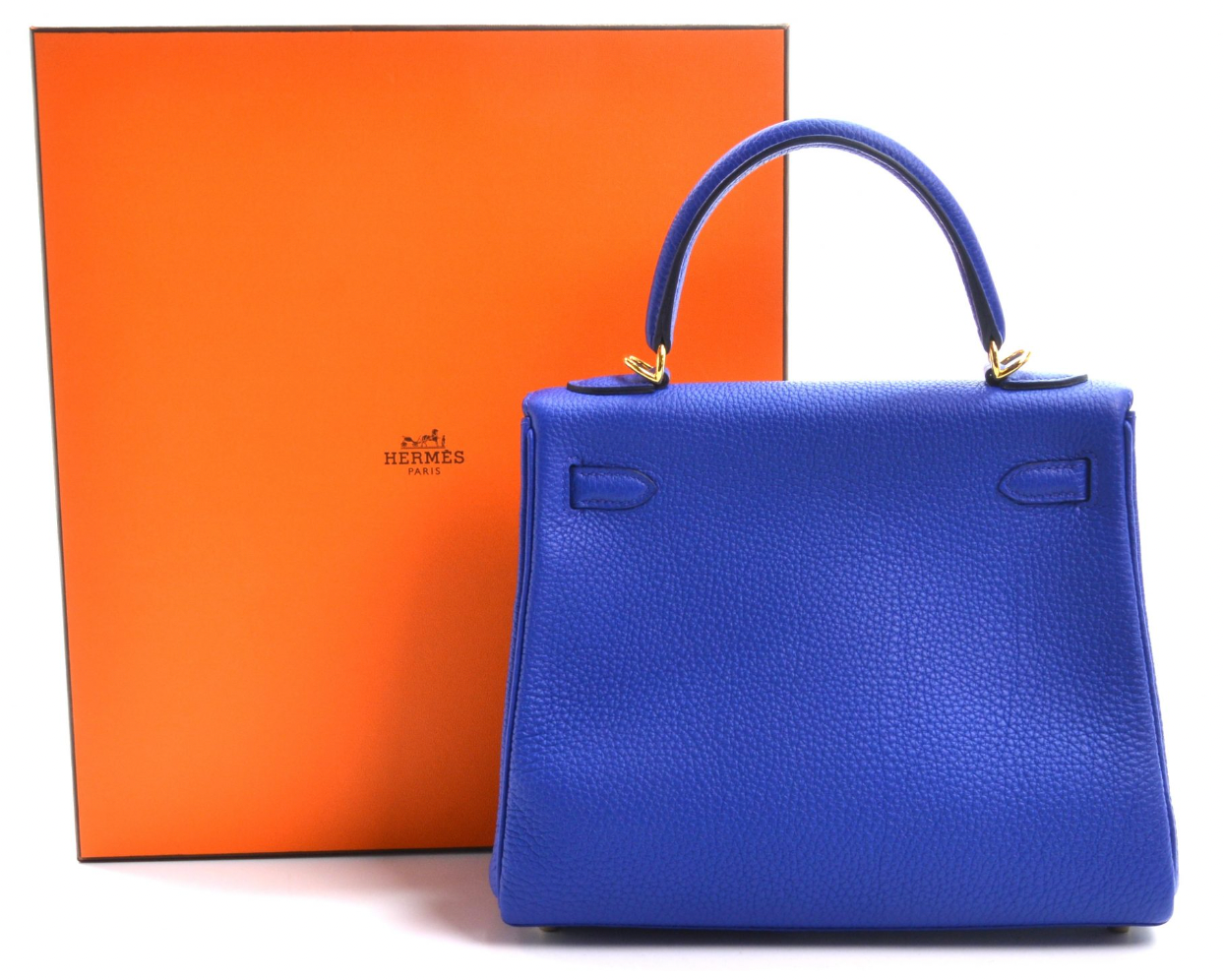 Hermès Birkin 25 Togo - Bleu royal PHW