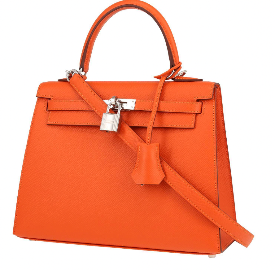 Hermes Kelly 28 Epsom Sellier Orange Sands