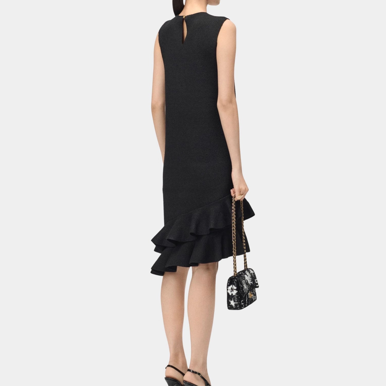 Chanel Dress Silk Black