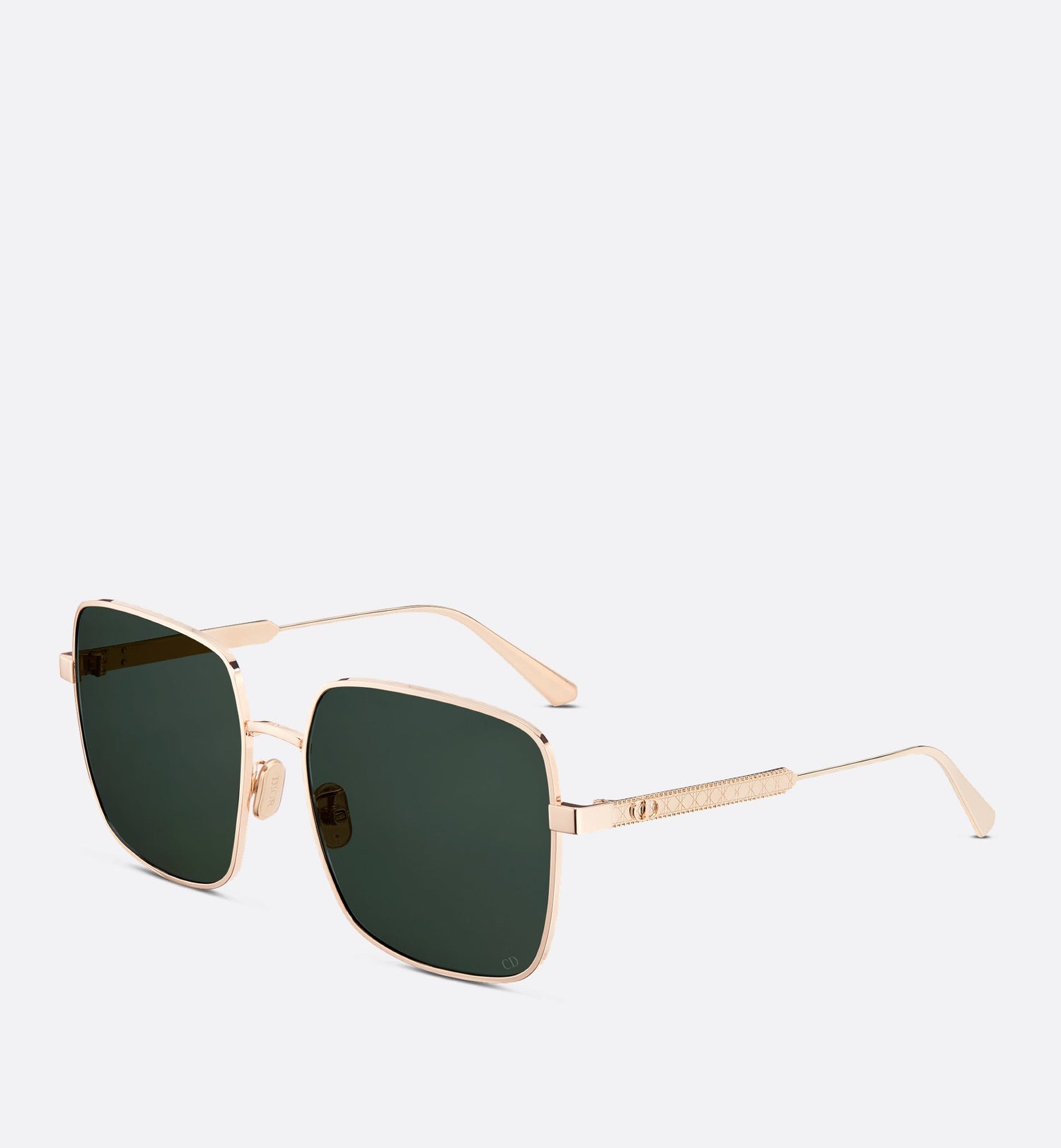 Diorcannage S1U Green Square Sunglasses