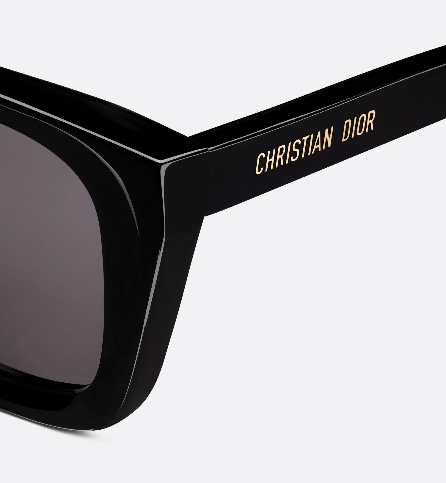 Diormidnight S1I Black Square Sunglasses