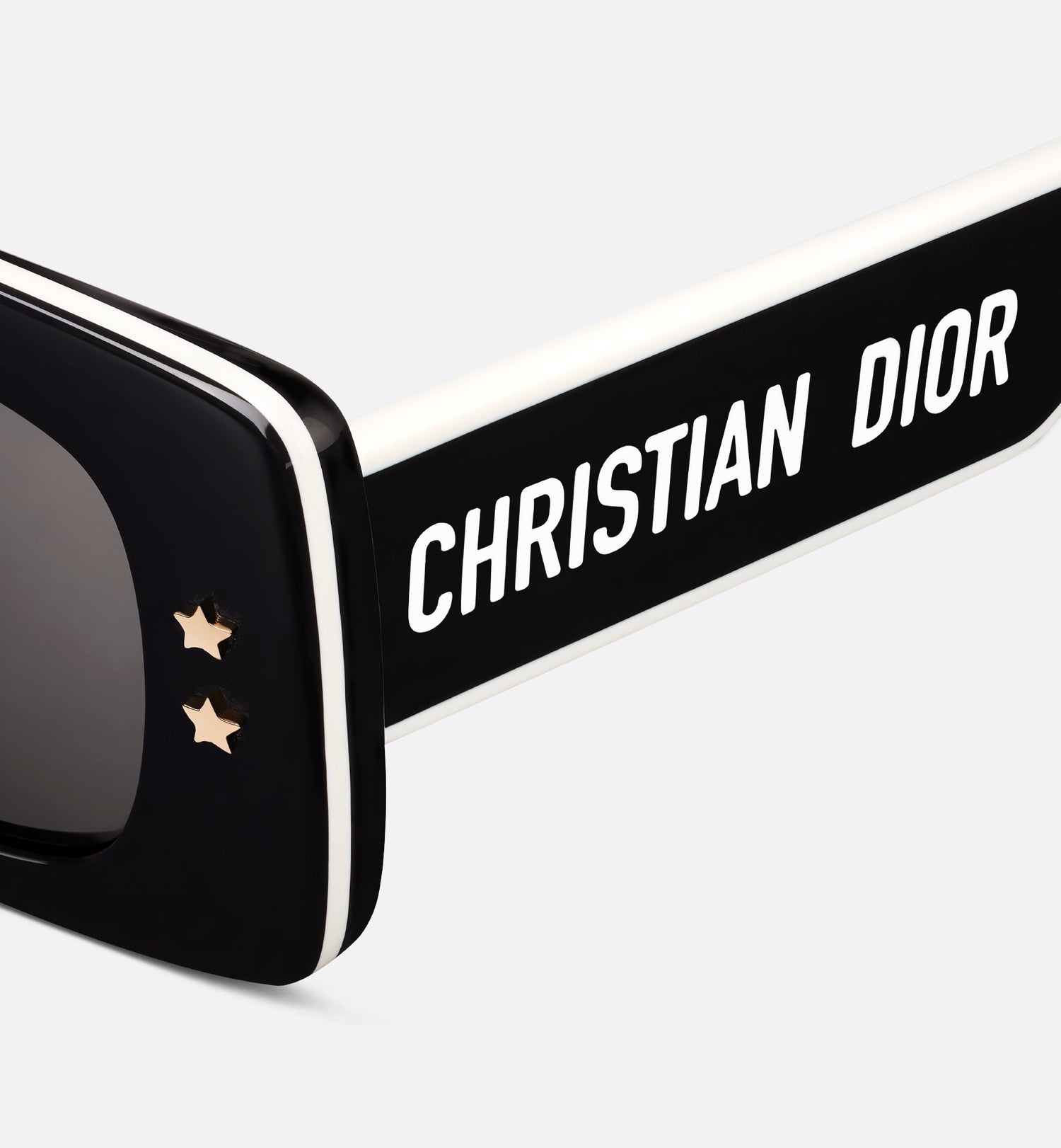 Diorpacific S1U Black Square Sunglasses