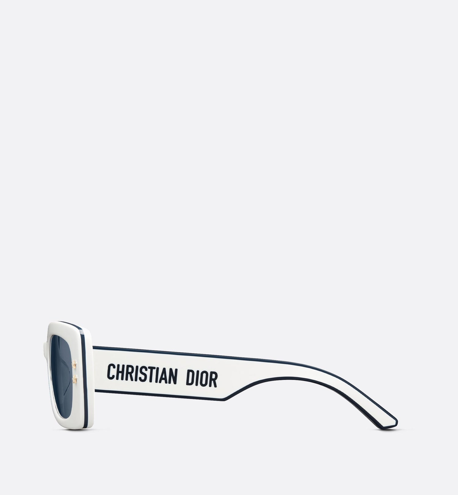 Diorpacific S1U White Square Sunglasses