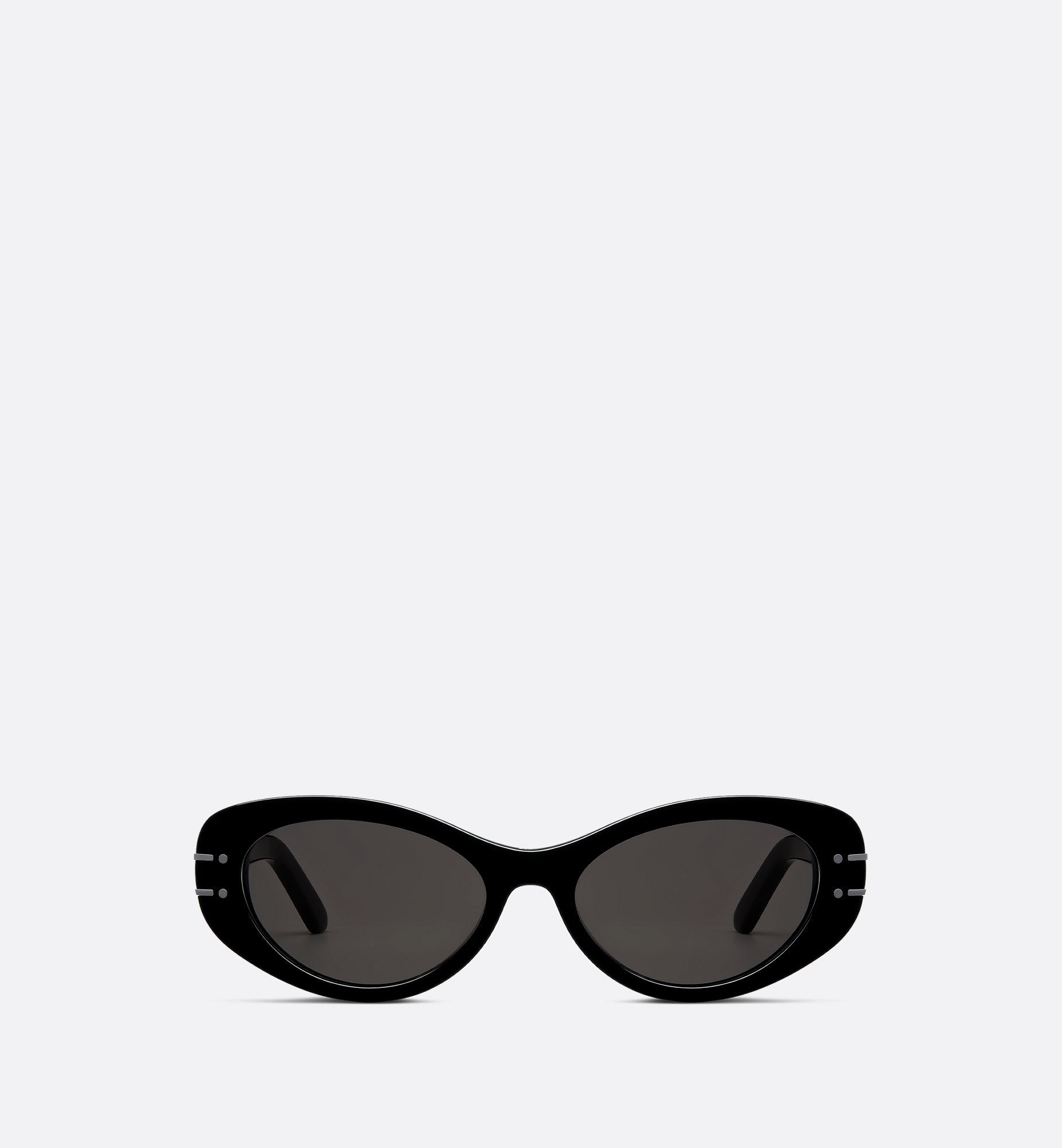 Diorsignature B8U Black Oval Sunglasses