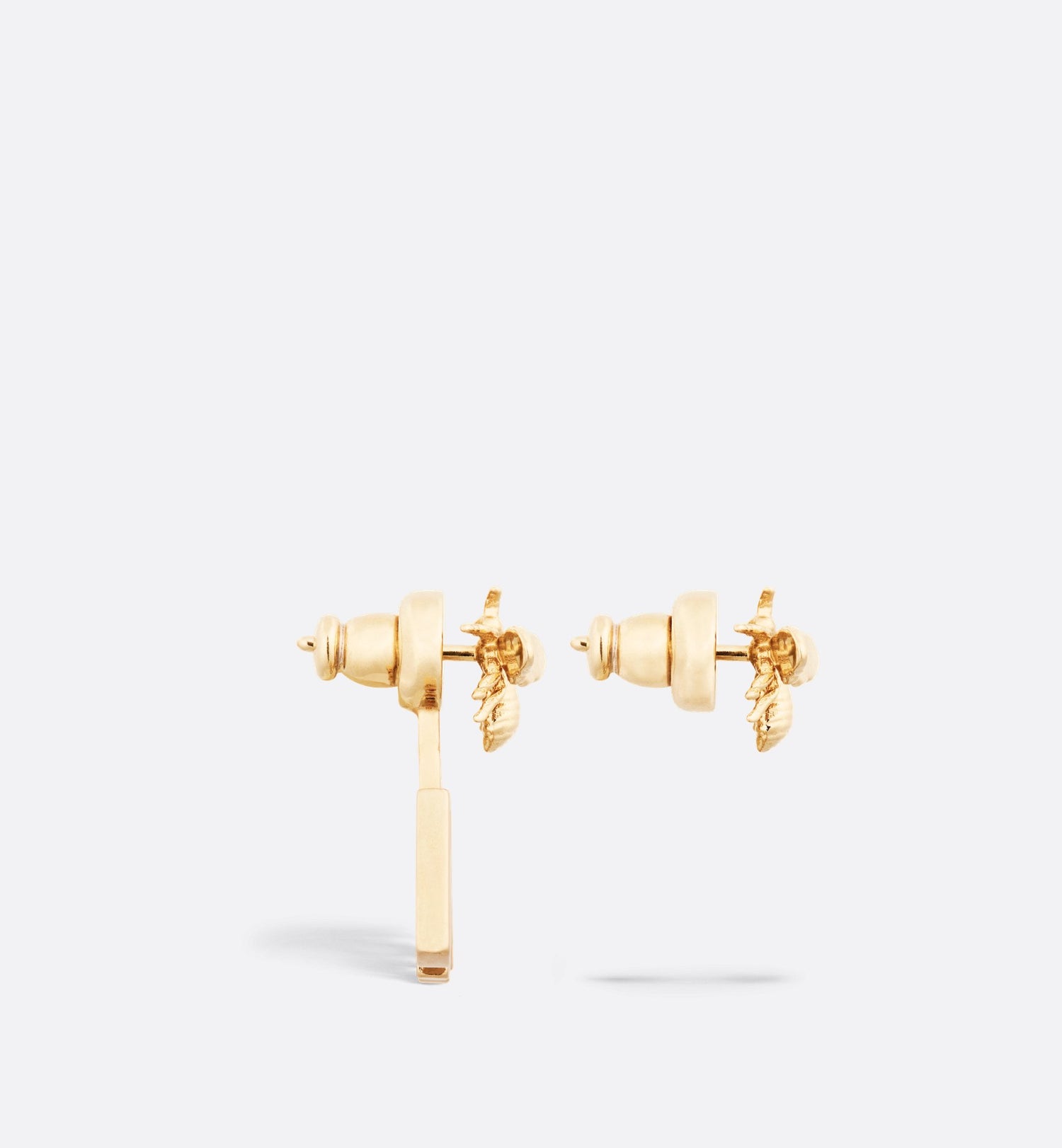 DioREvolution Earrings Gold Finish Metal