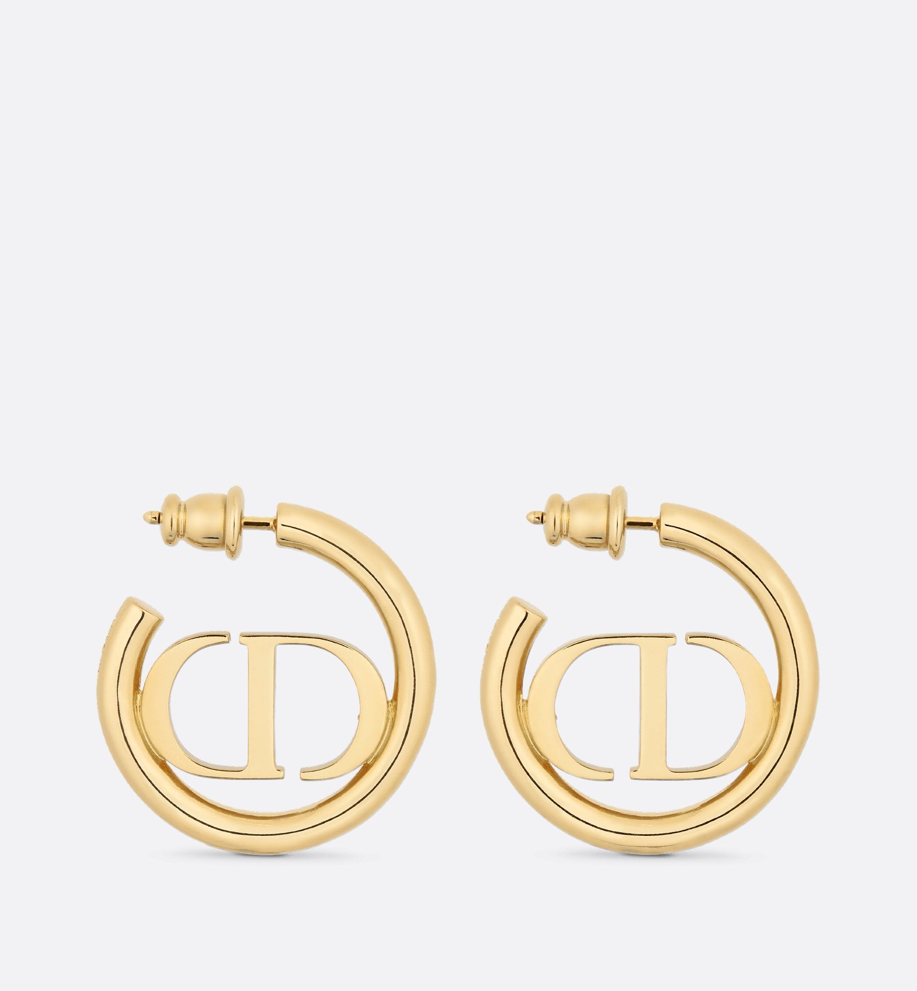 30 Montaigne Earrings Gold Finish Metal