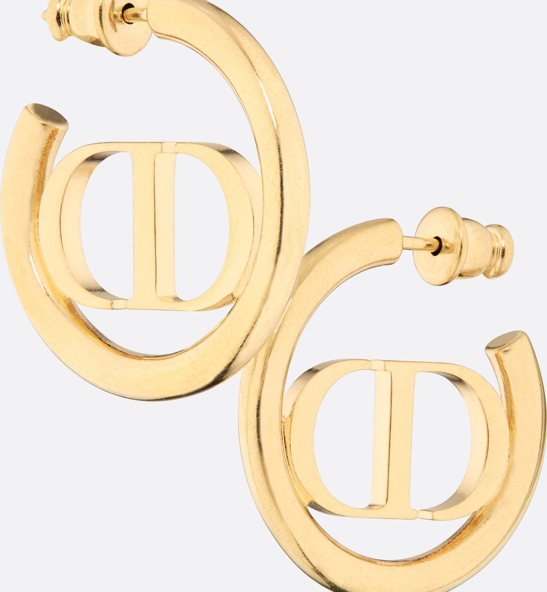 30 Montaigne Earrings Gold Finish Metal