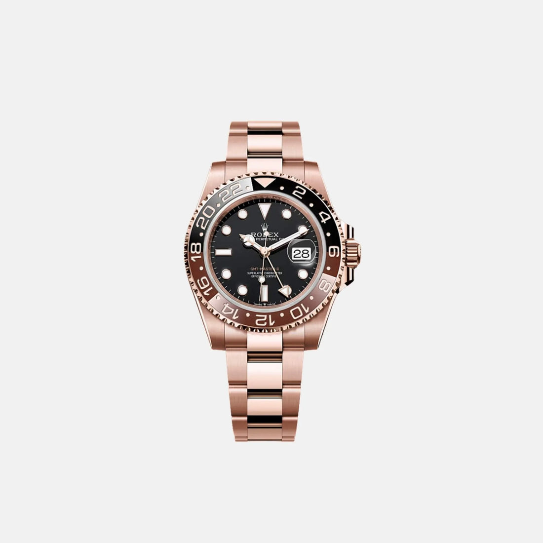 Rolex GMT-Master II 126711CHNR-0002 Rootbeer Rose Gold Steel 40mm