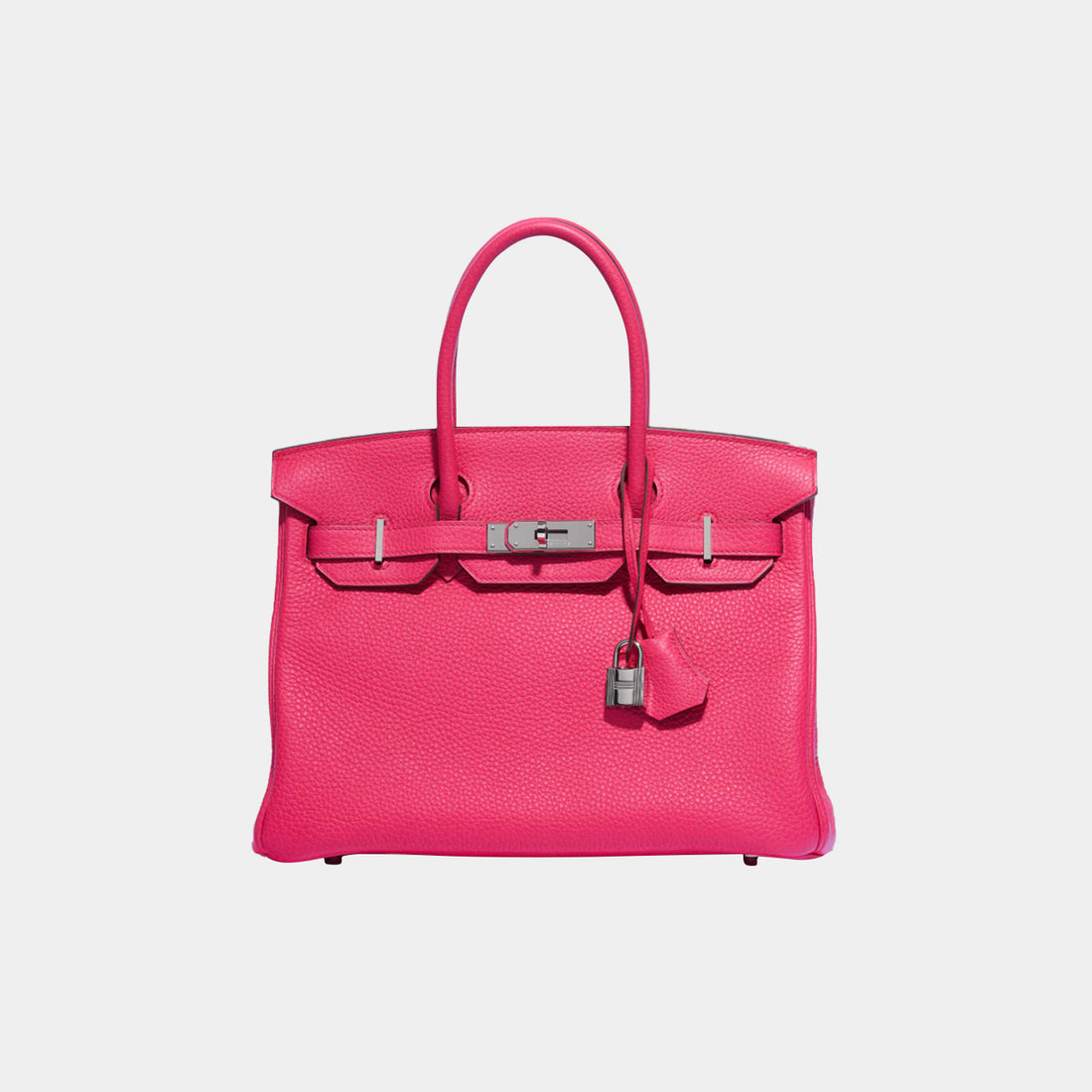 Hermès Birkin 30 Clemence - Rose Taurillon Clemence PHW