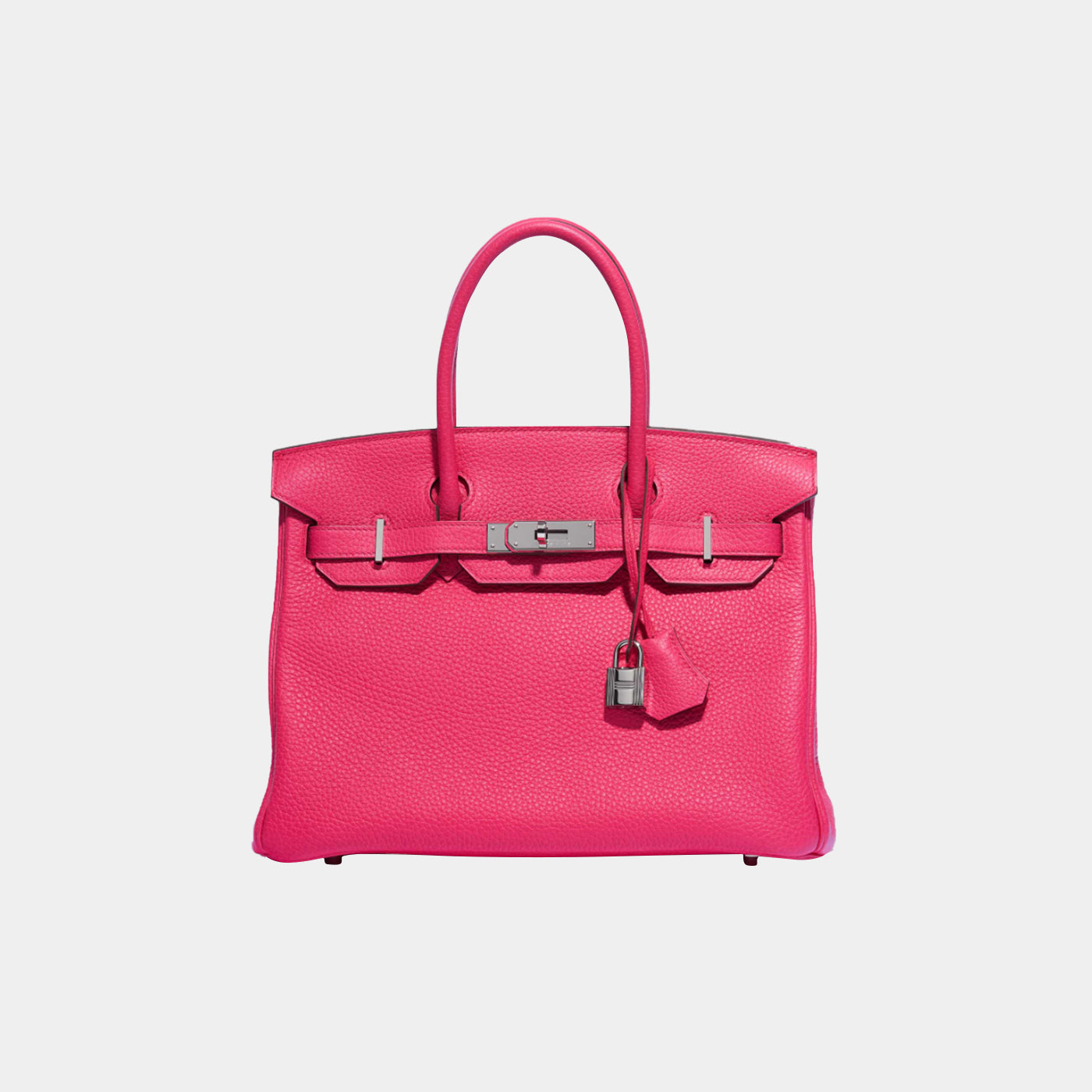 Hermès Birkin 30 Clemence - Rose Taurillon Clemence PHW