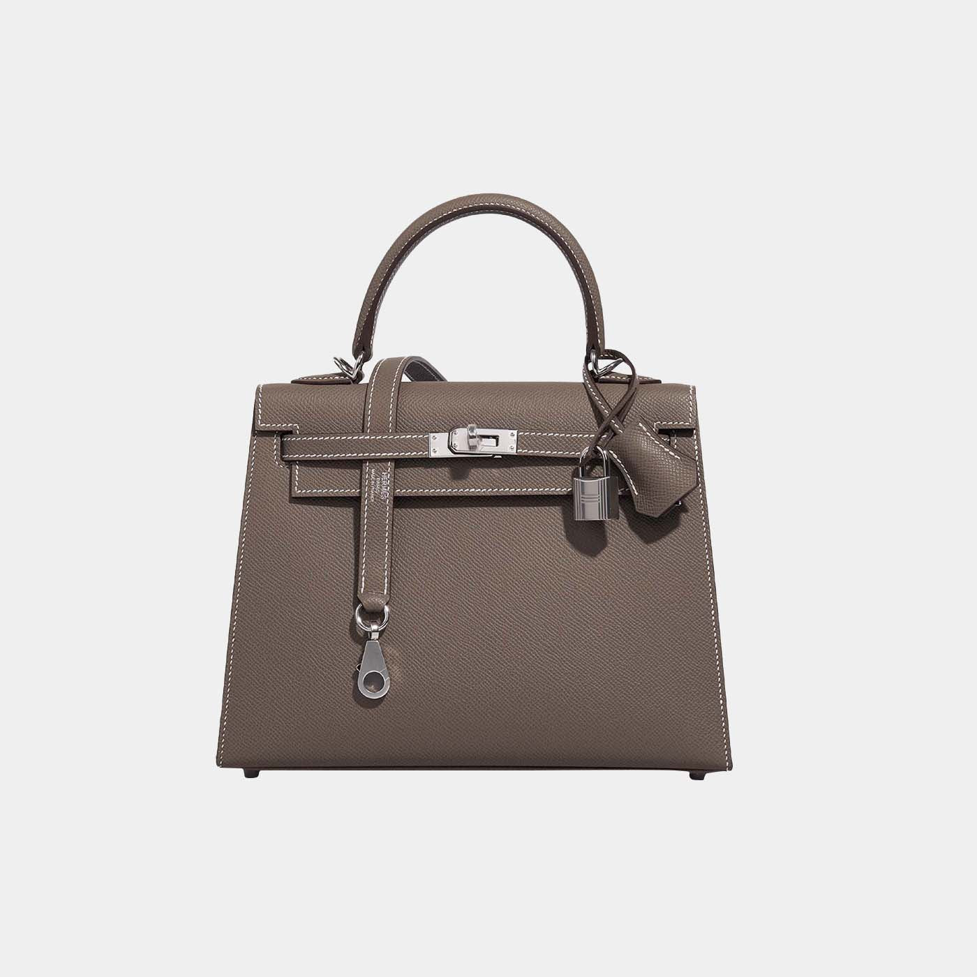 Hermès Kelly 25 Epsom - Etoupe